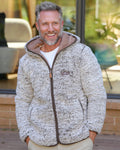 Reversible Sherpa Full Zip Hoodie