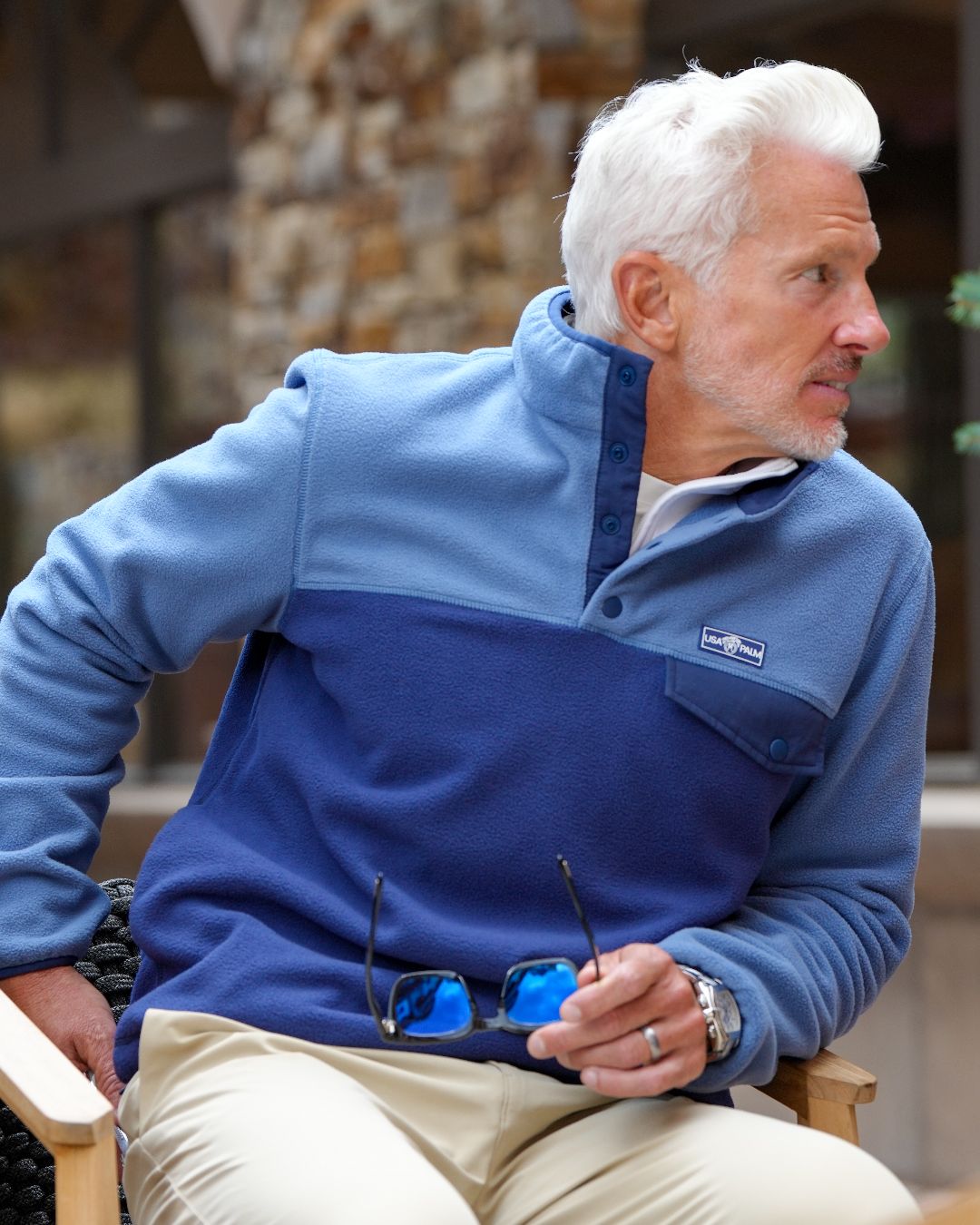 Atlas Snap Fleece Pullover