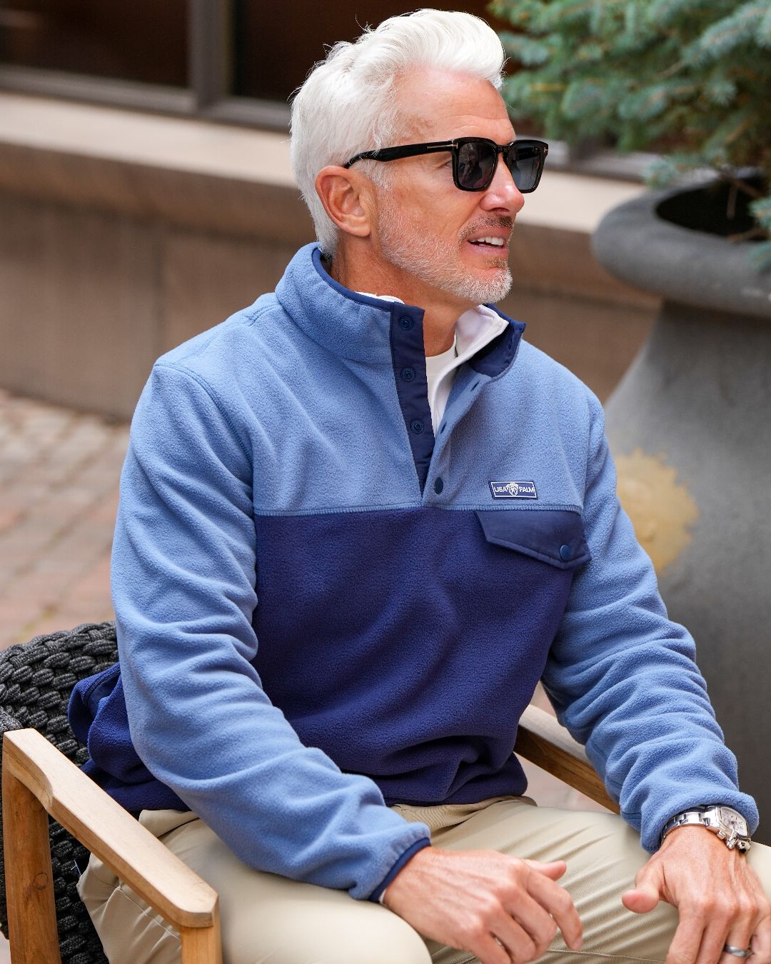 Atlas Snap Fleece Pullover