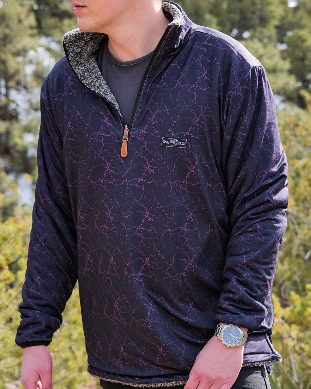 Reversible Light Sherpa 1/4 Zips