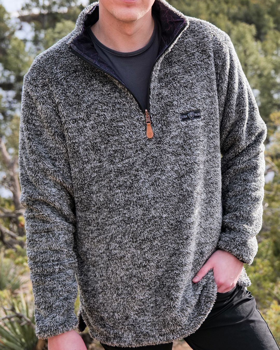 Reversible Light Sherpa 1/4 Zips