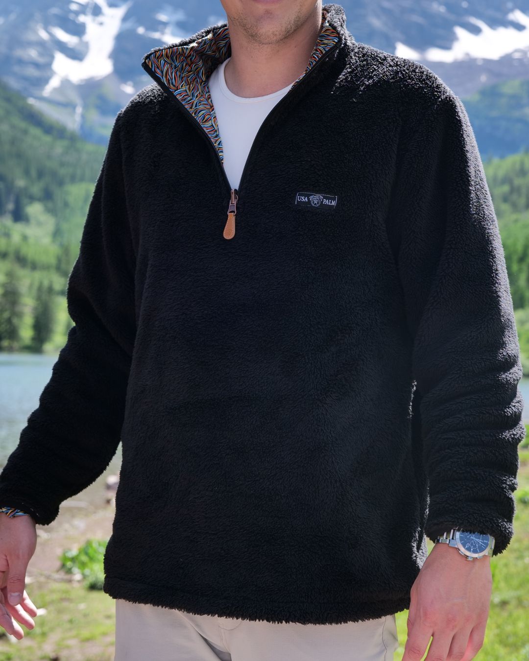 Reversible Light Sherpa 1/4 Zips