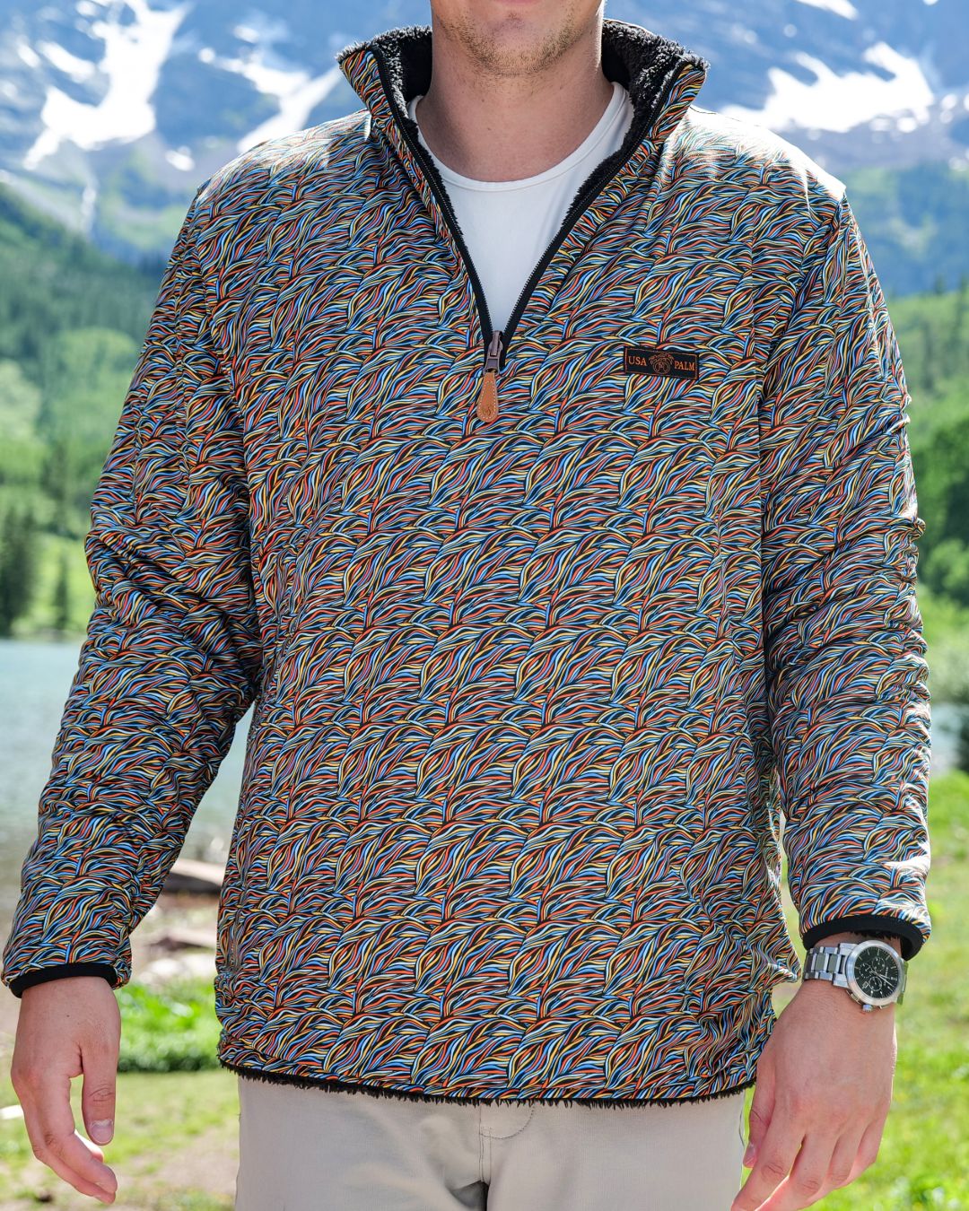 Reversible Light Sherpa 1/4 Zips