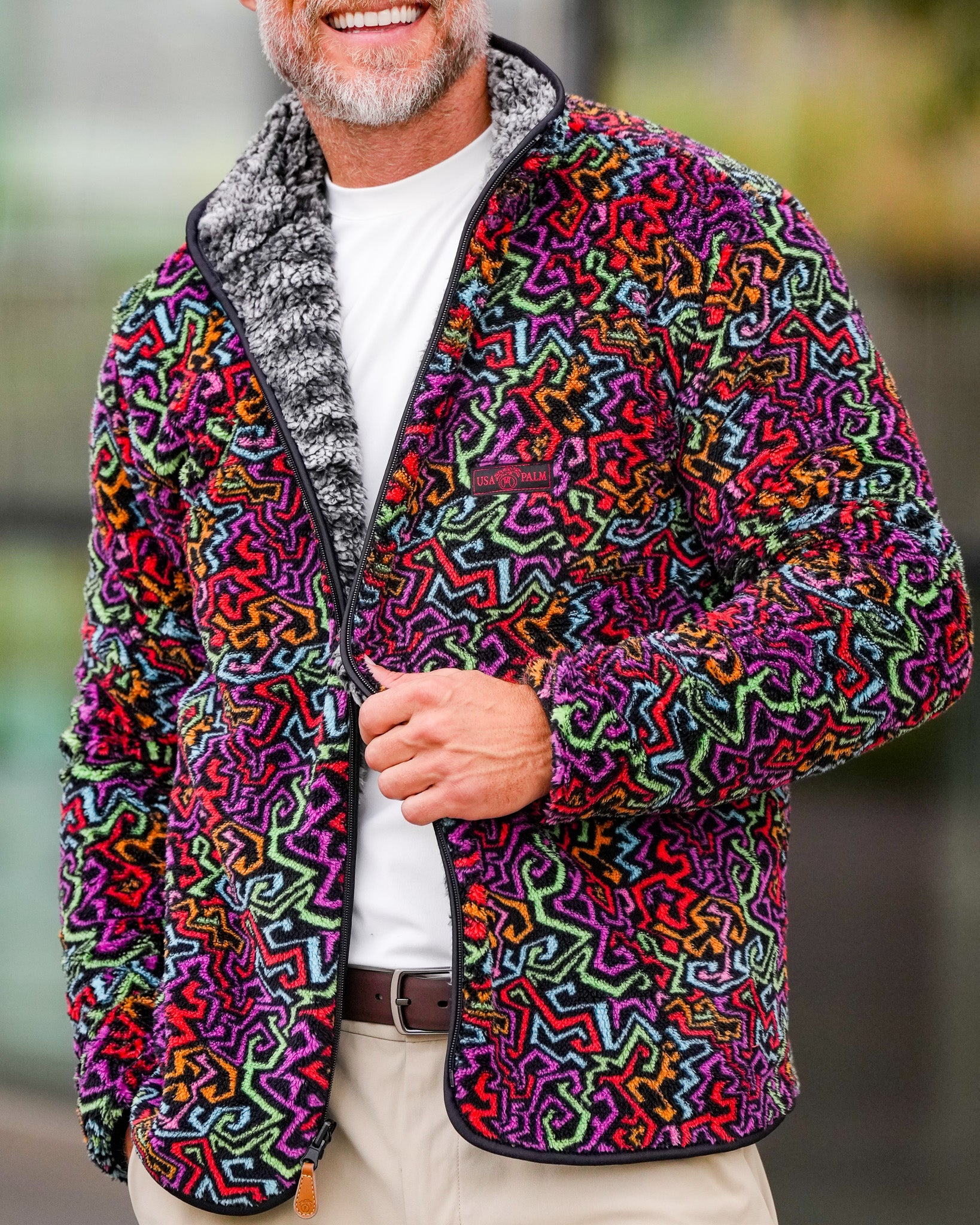 Reversible Sherpa Full Zip