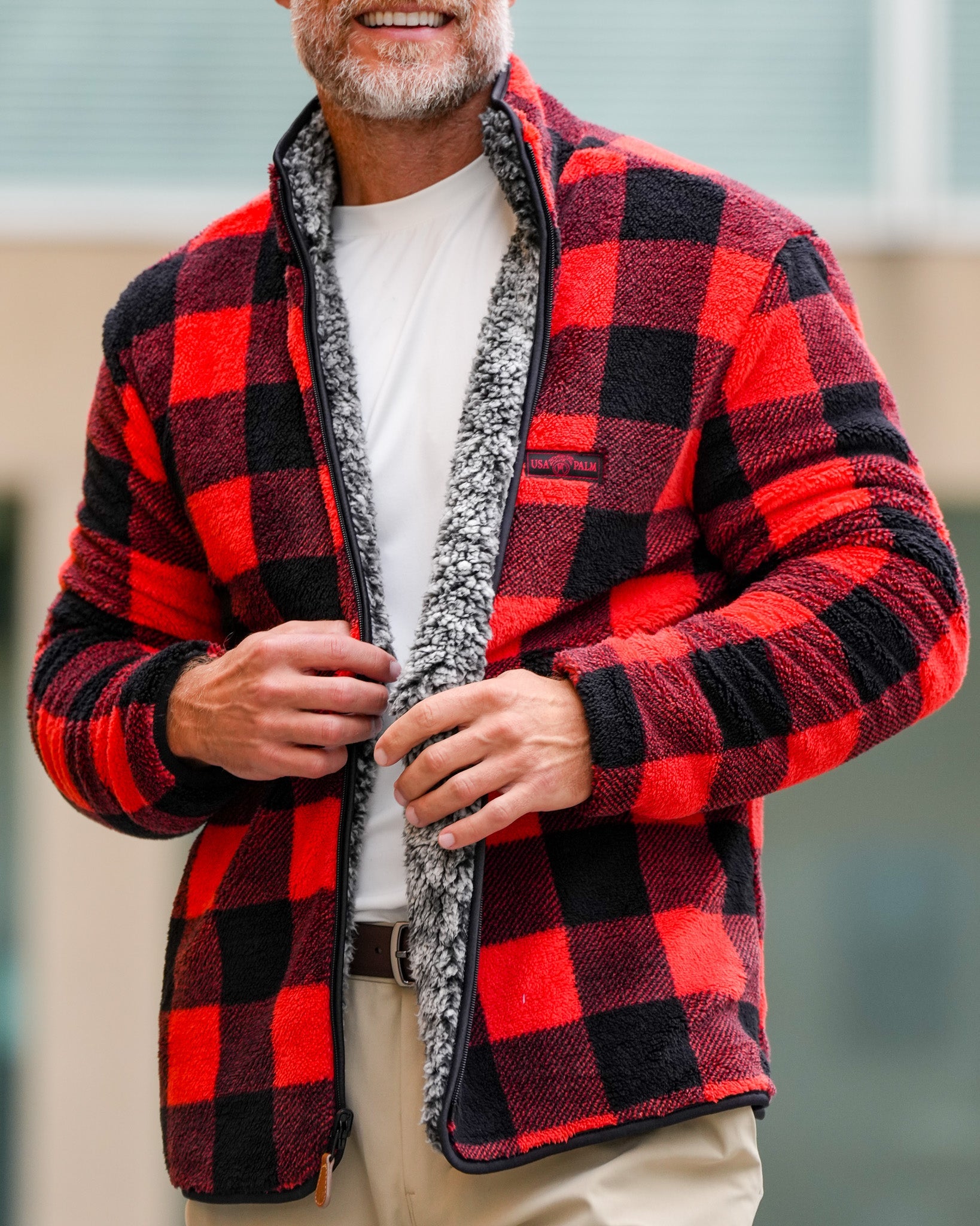 Reversible Sherpa Full Zip