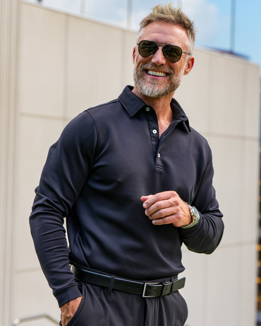 Infinity Polo Long Sleeve