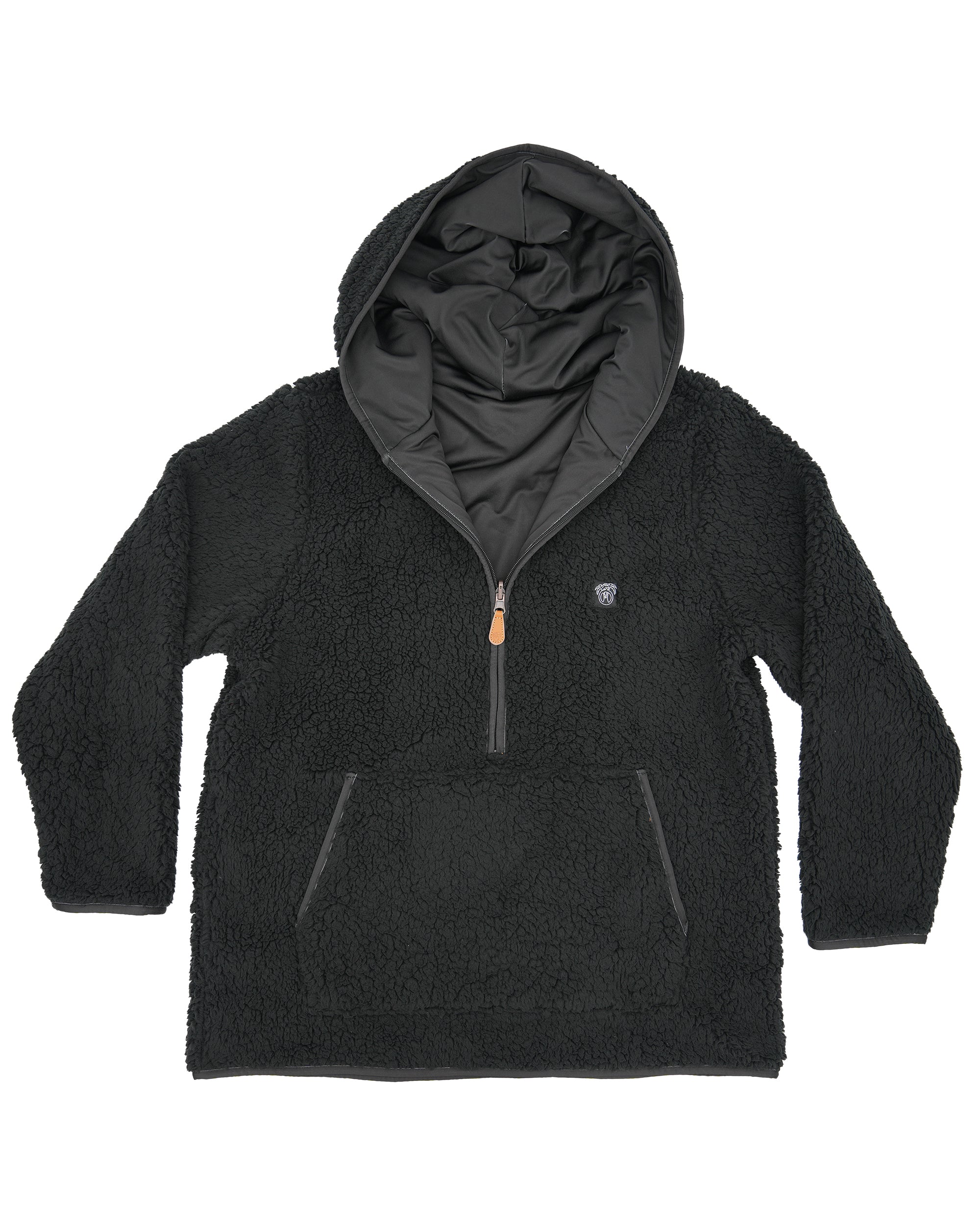 Reversible Sherpa 1/2 Zip Hoodie