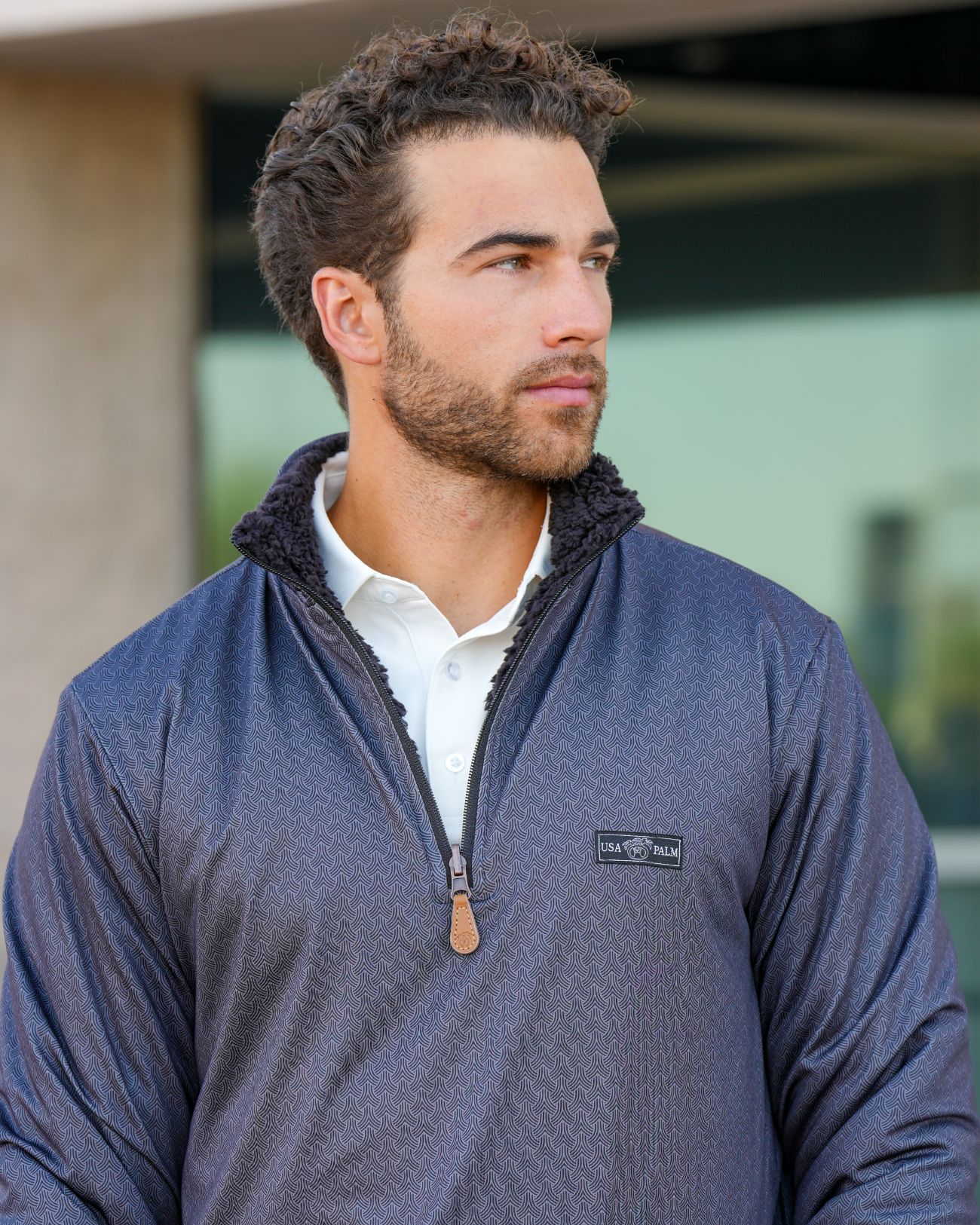 Reversible Sherpa 1/4 Zip