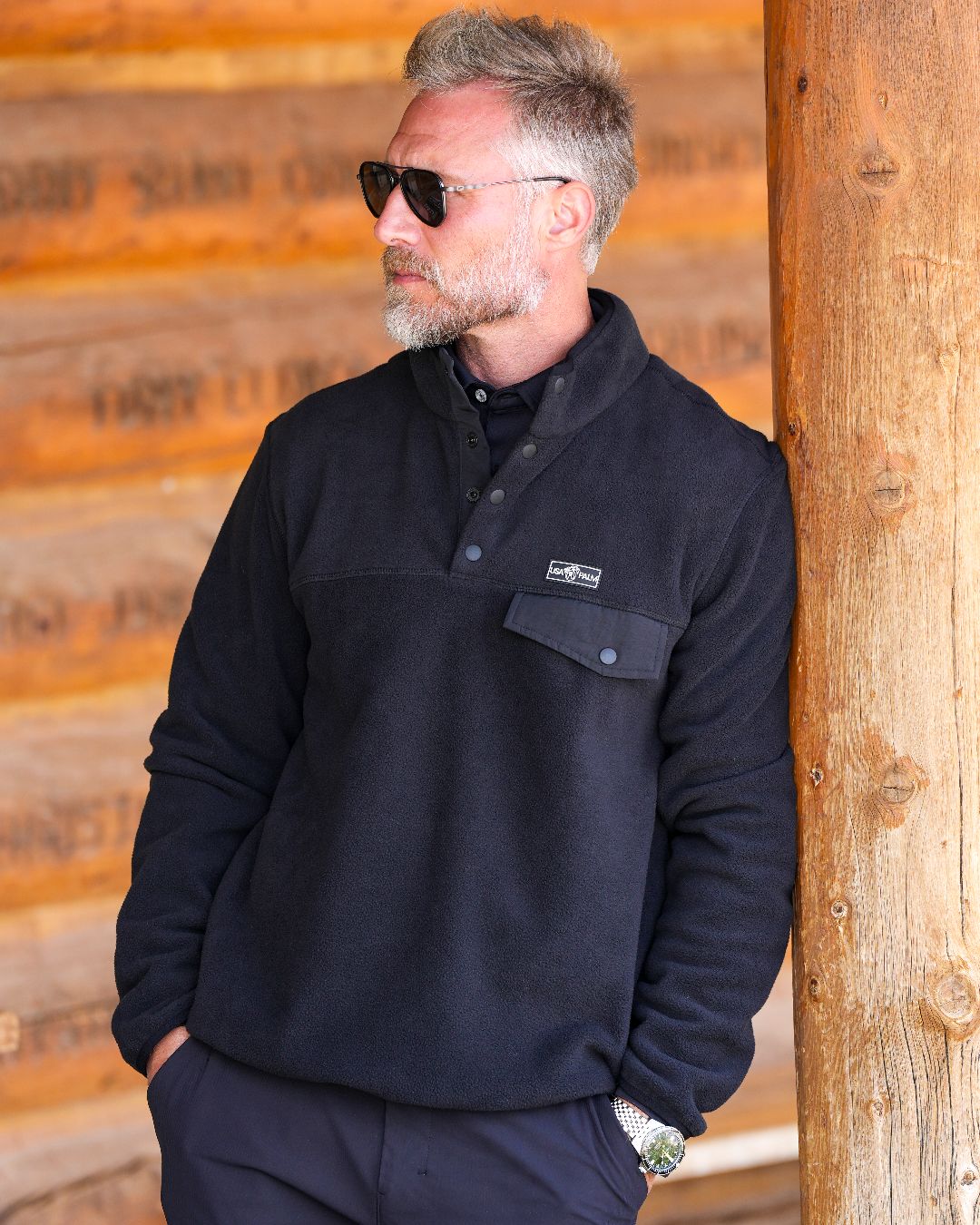 Atlas Snap Fleece Pullover
