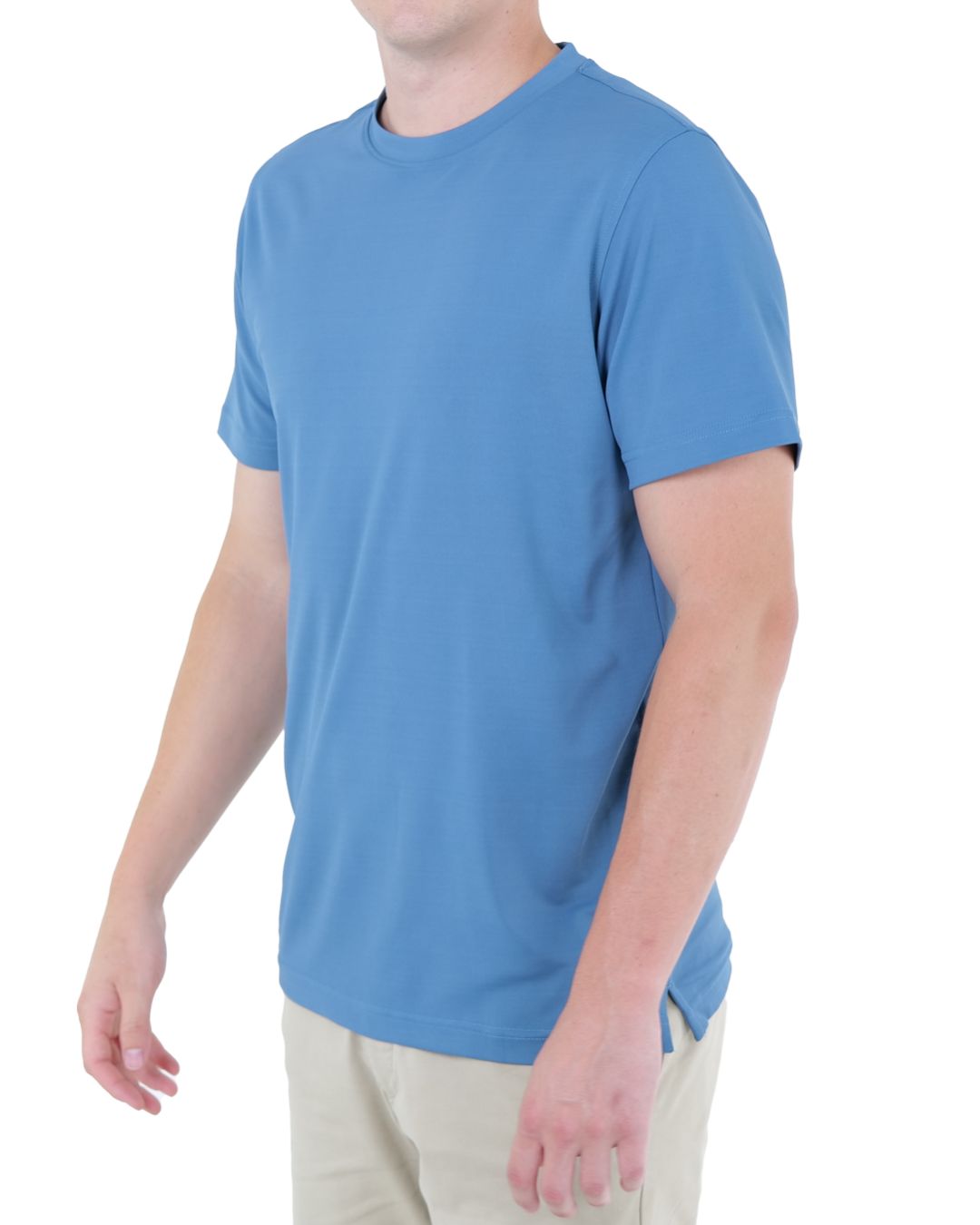 Pique Stretch Crew Polo