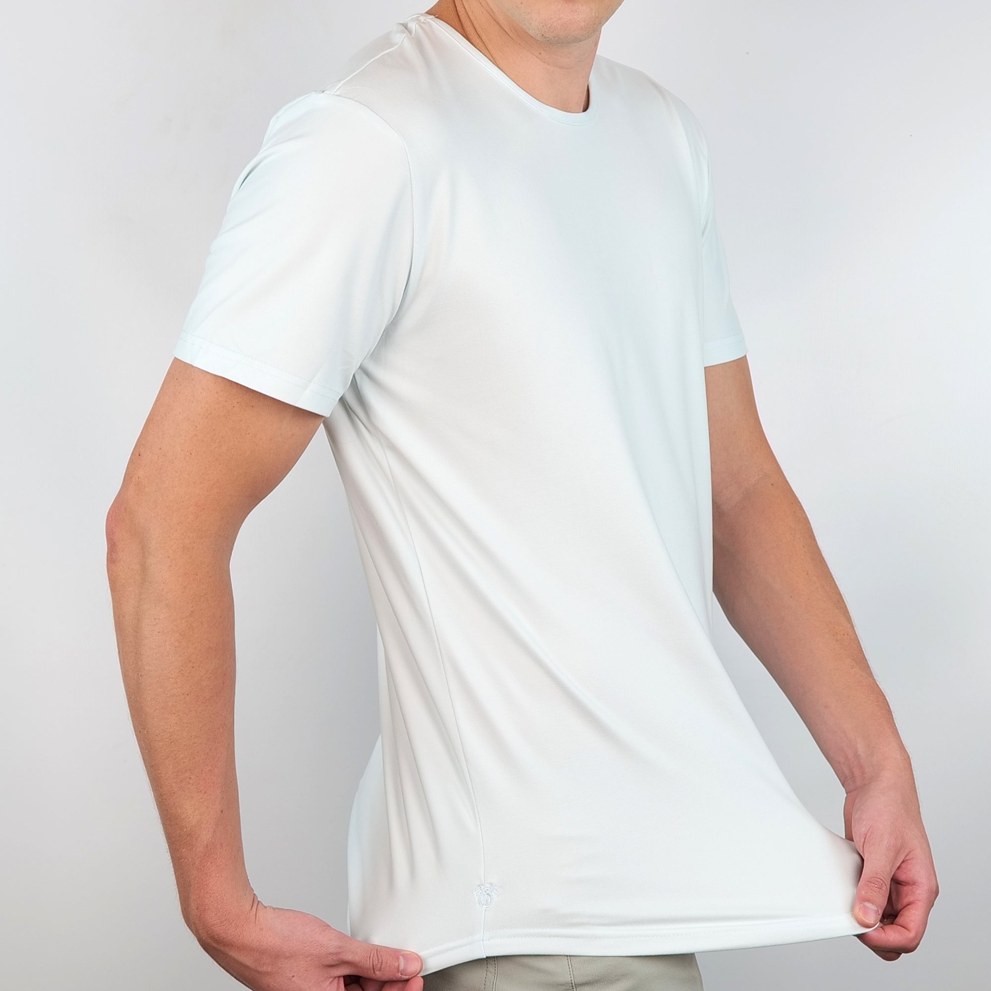 Premium Crew Curve Hem Short Sleeve