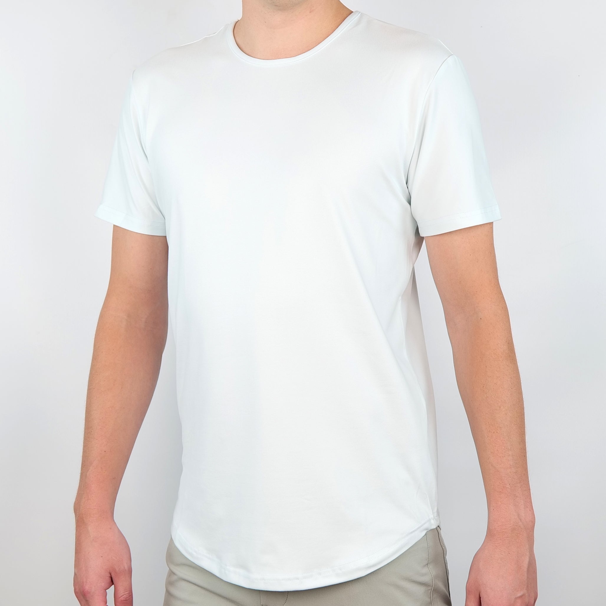Premium Crew Curve Hem Short Sleeve