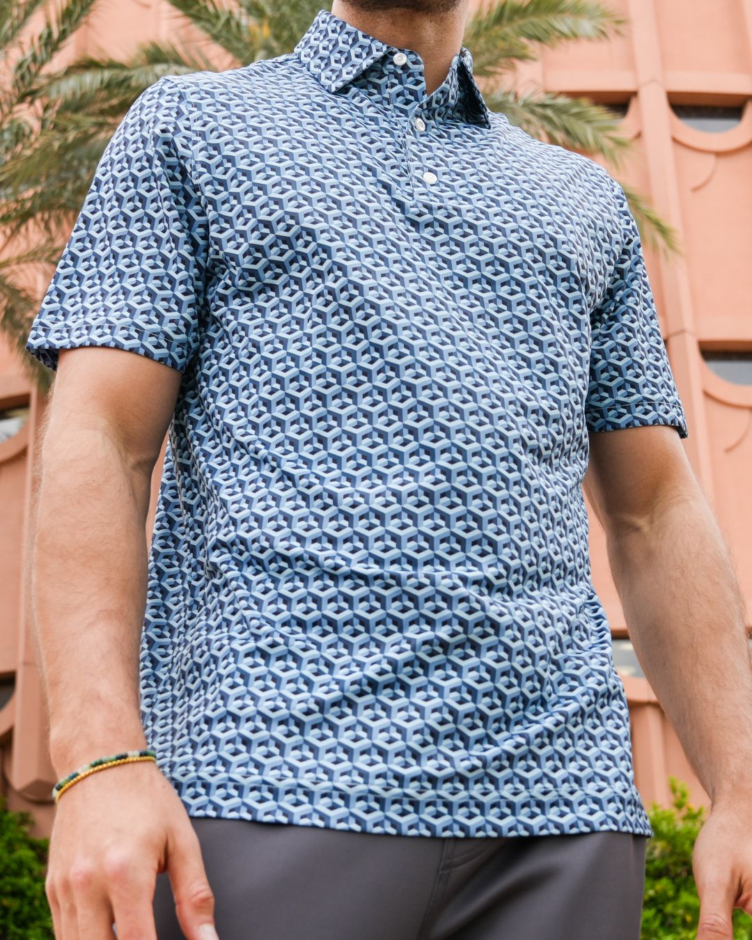 Pique Stretch Polo - Classic Fit
