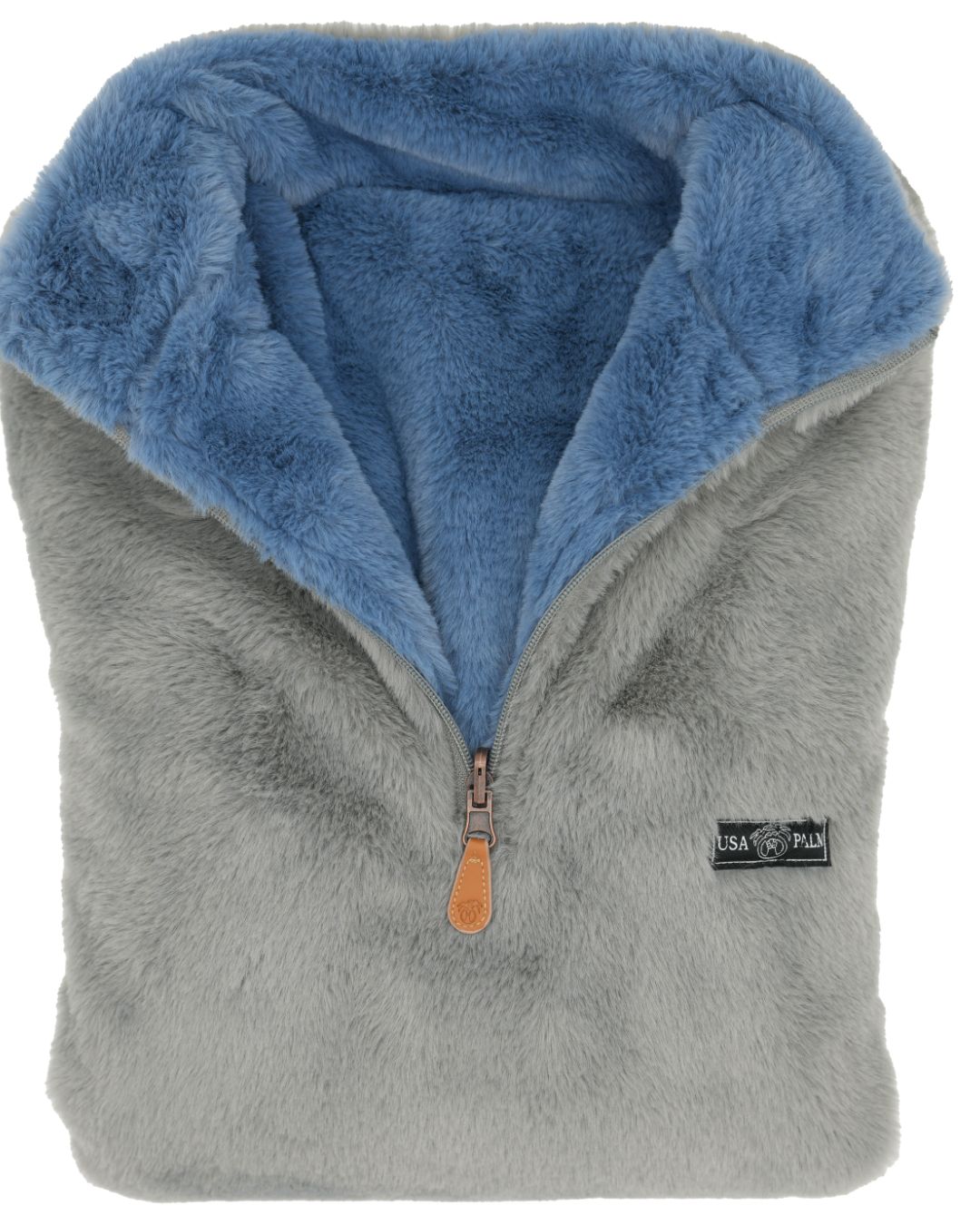 Reversible Double Sherpa 1/4 Zip