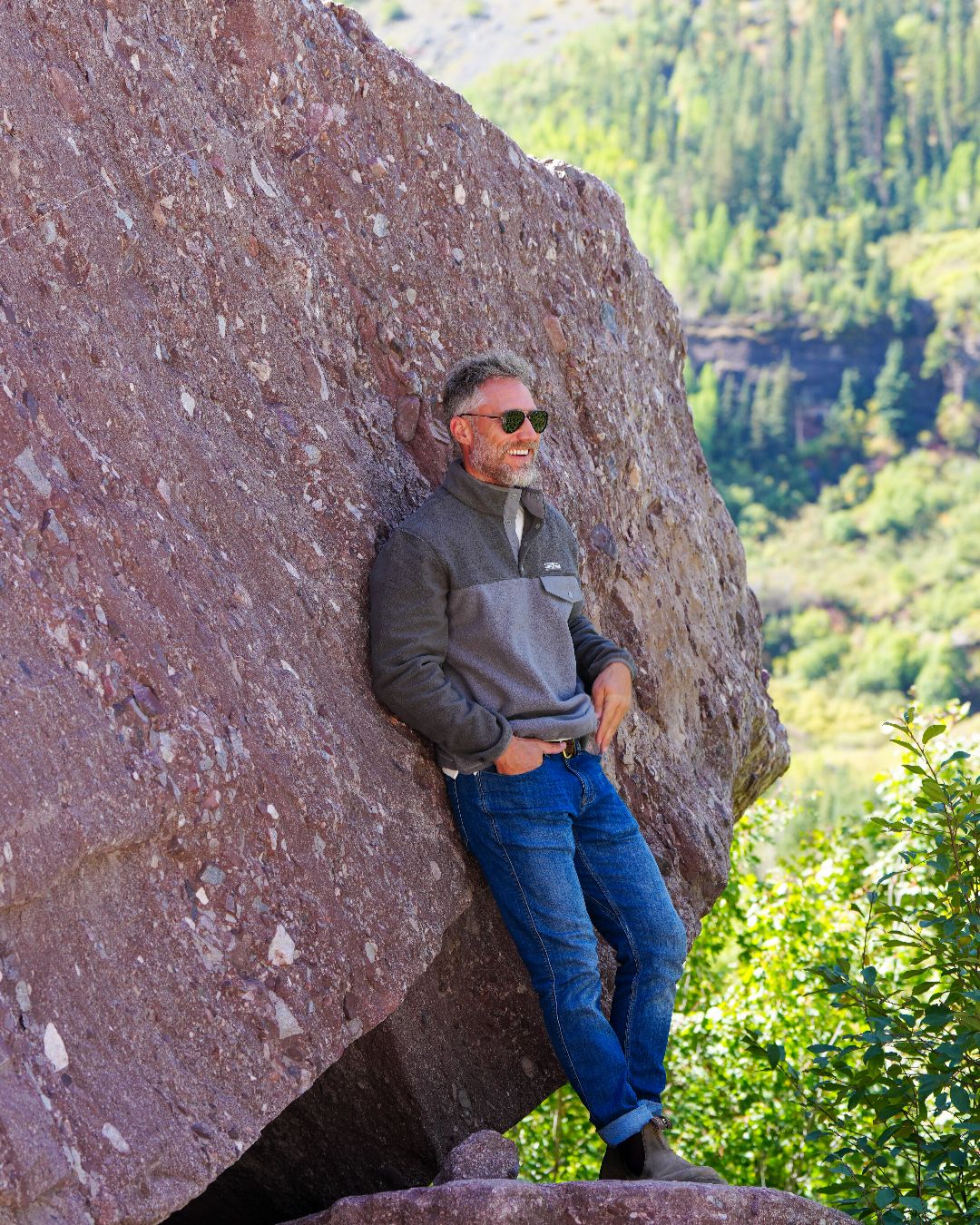 Atlas Snap Fleece Pullover