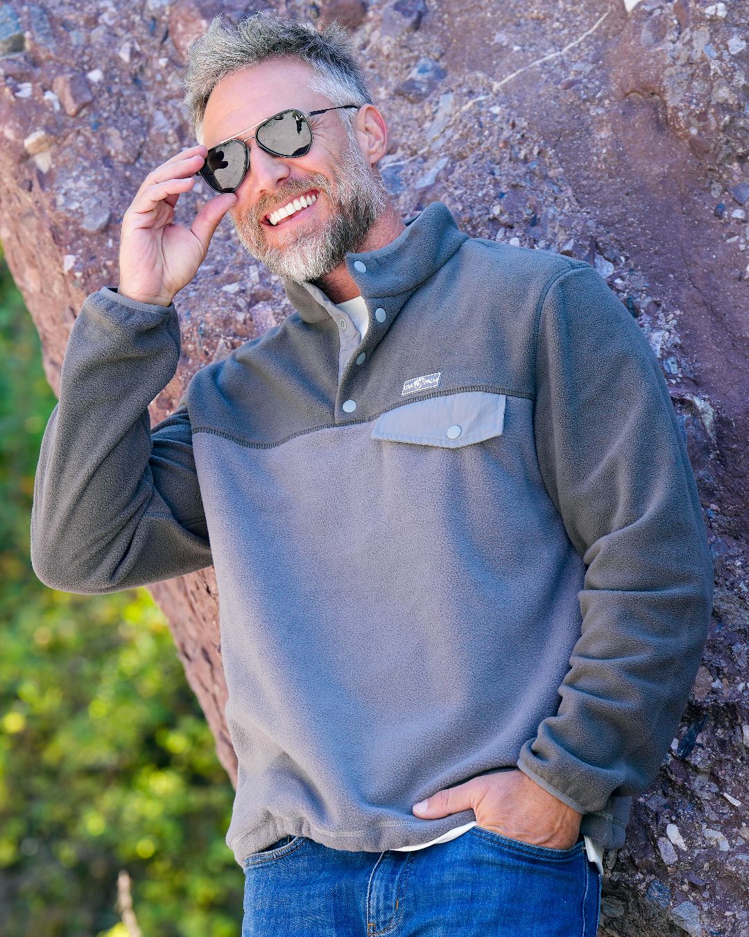 Atlas Snap Fleece Pullover