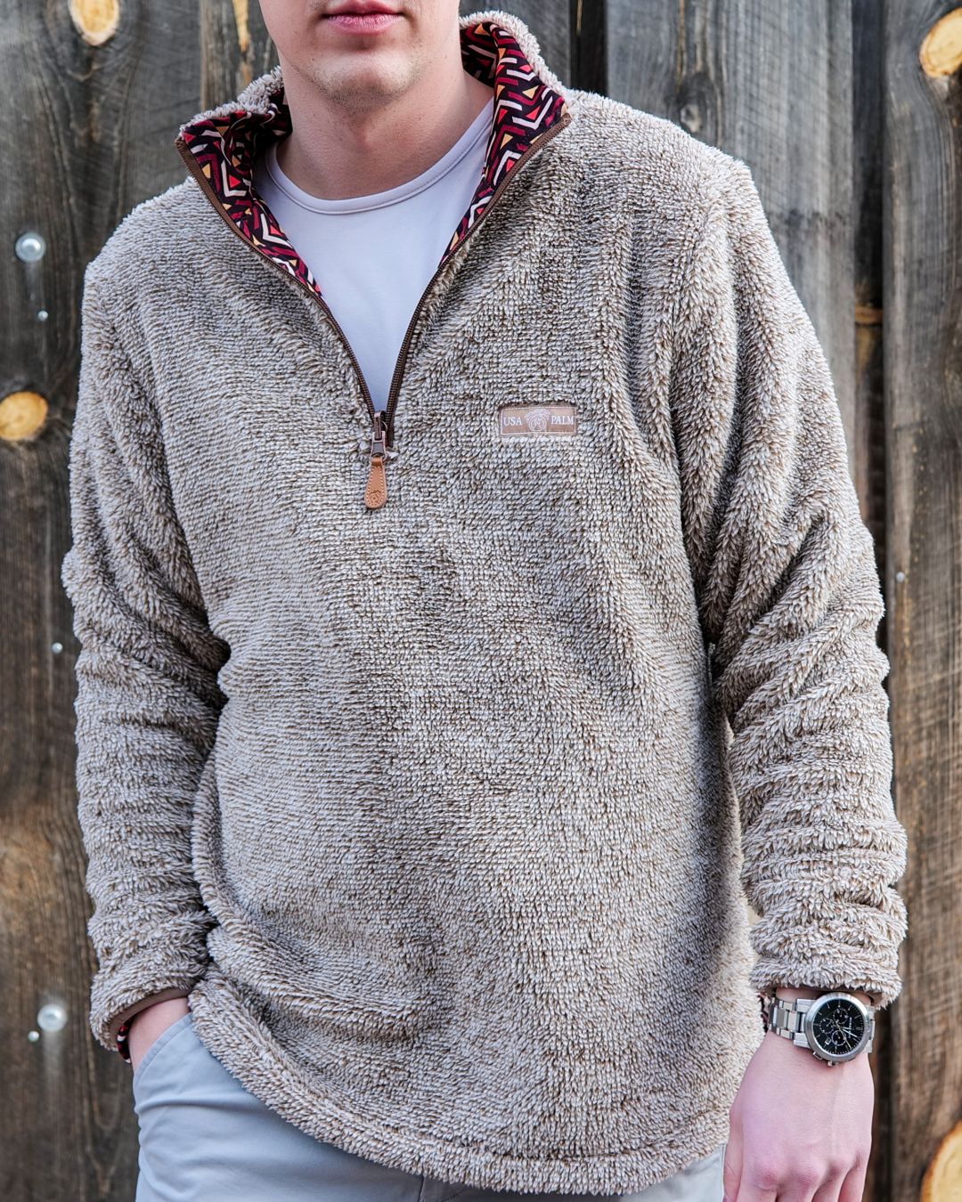 Reversible Light Sherpa 1/4 Zips