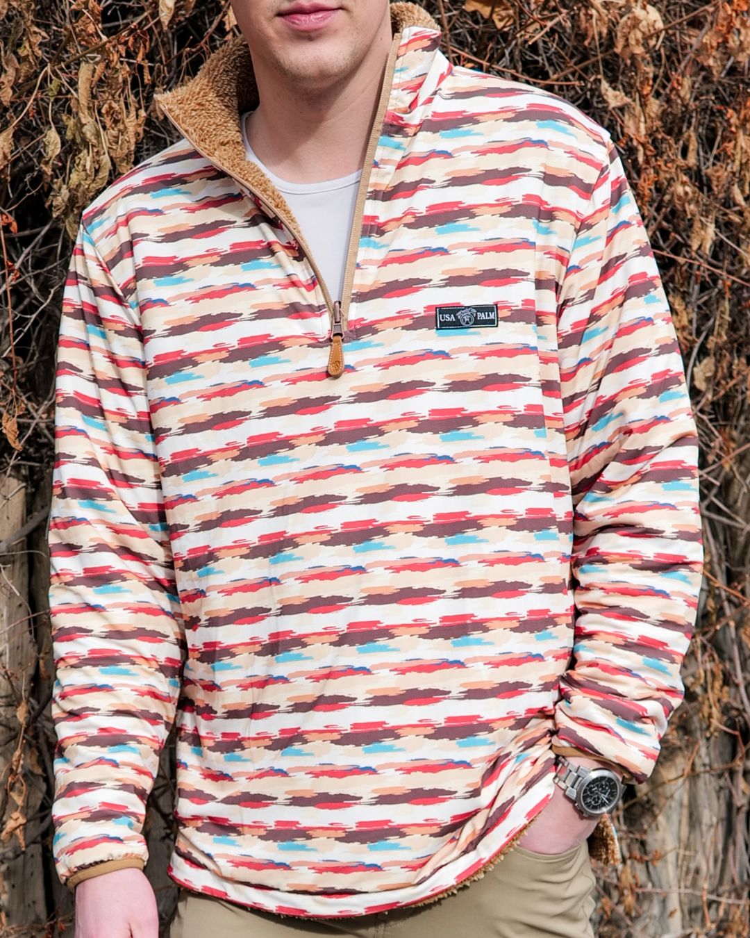 Reversible Light Sherpa 1/4 Zips