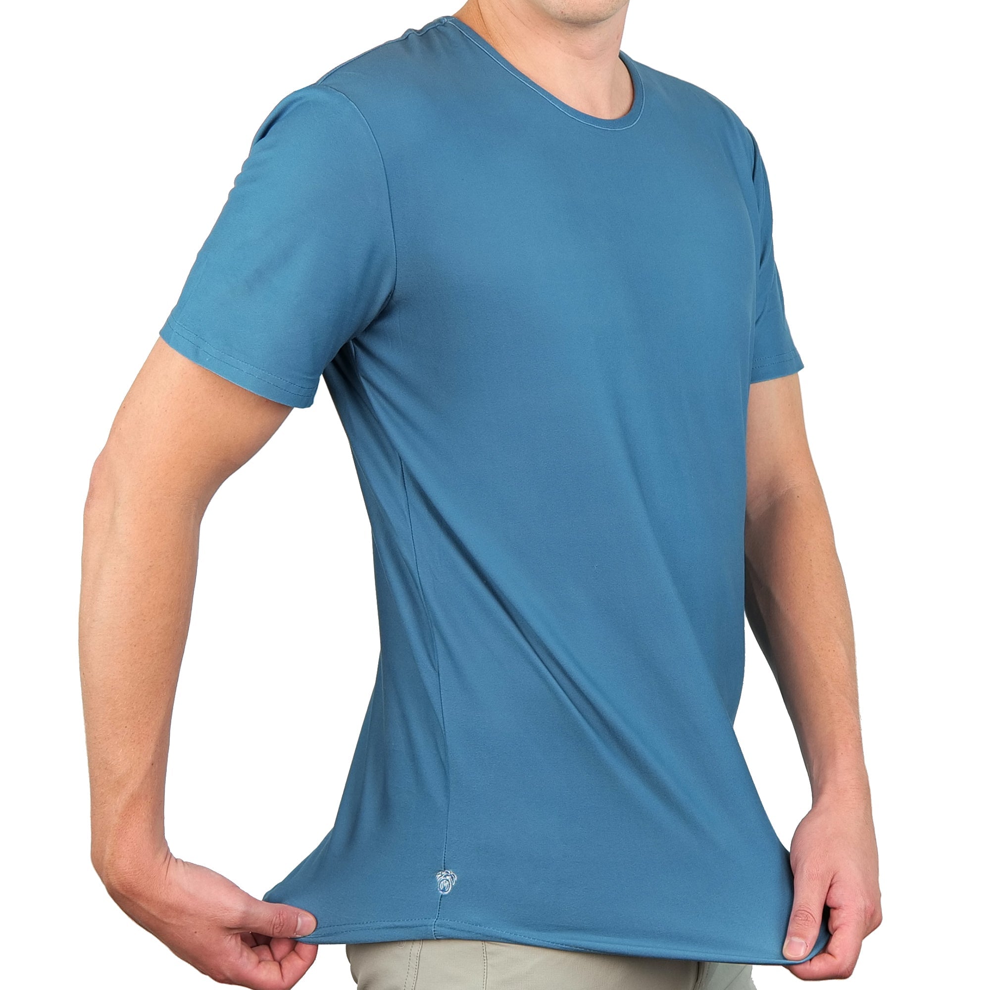 Premium Crew Curve Hem Short Sleeve