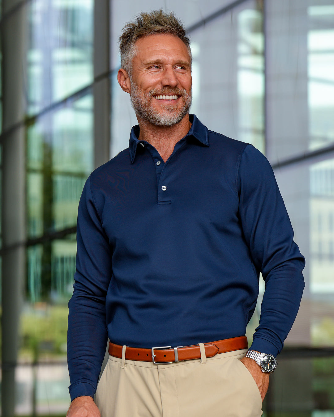 Infinity Polo Long Sleeve