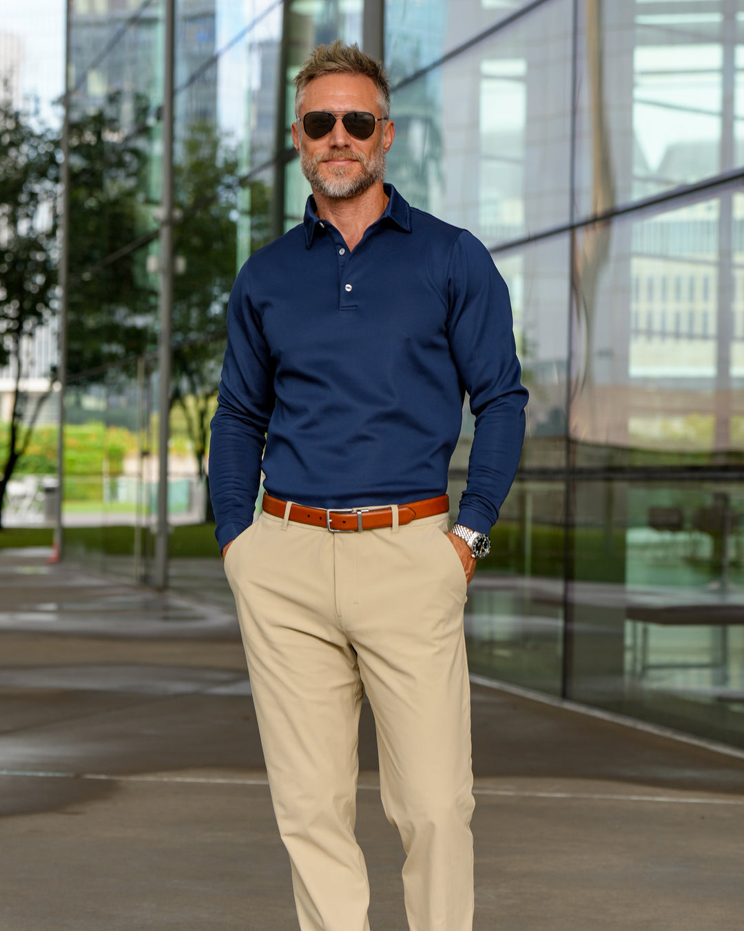 Infinity Polo Long Sleeve