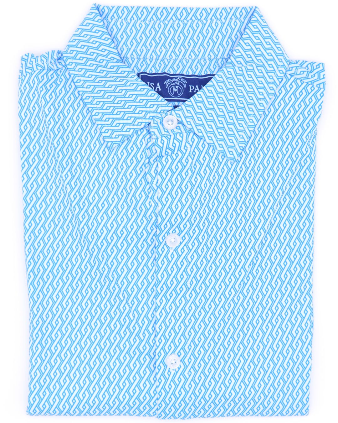 Pique Stretch Button Up Long Sleeves