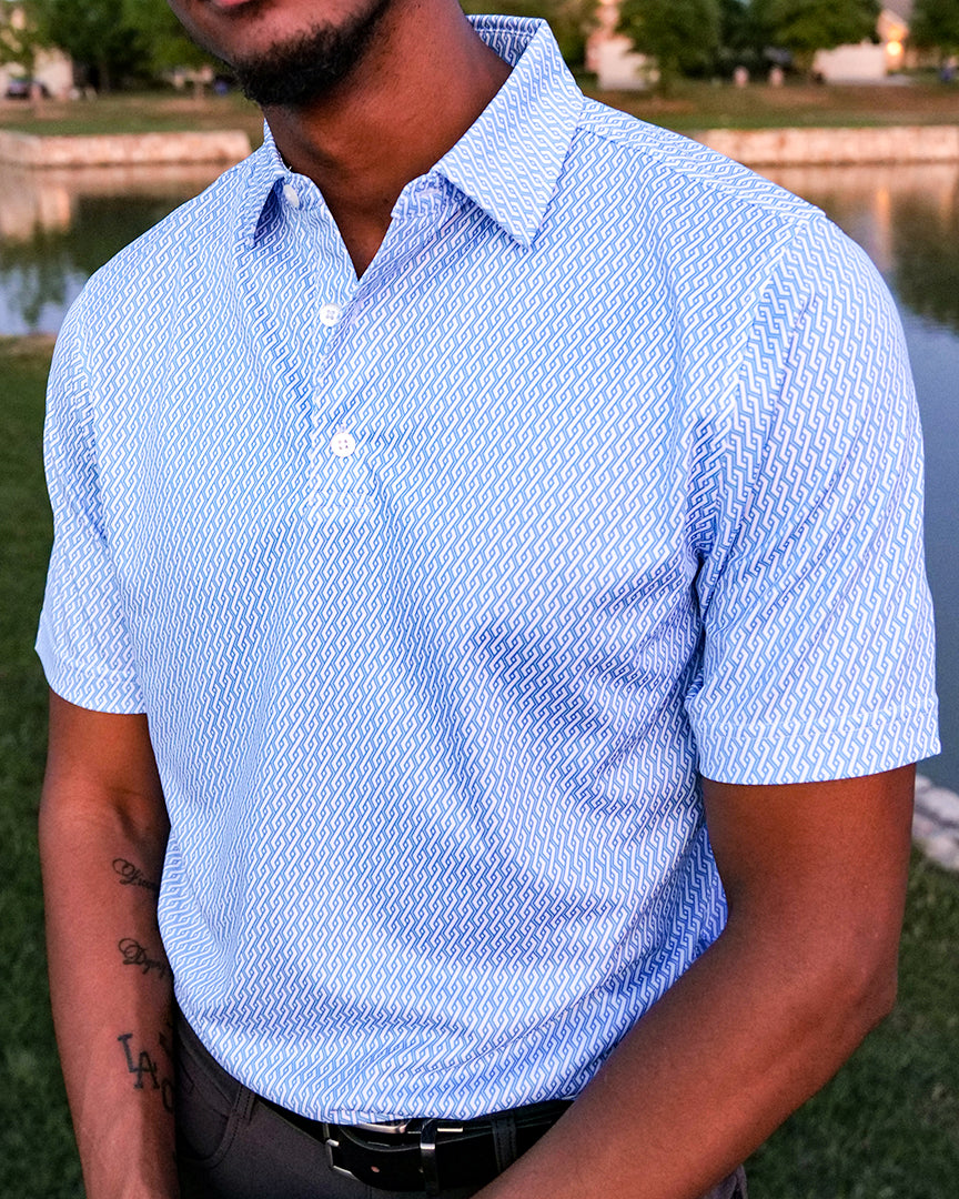 Pique Stretch Polo - Classic Fit