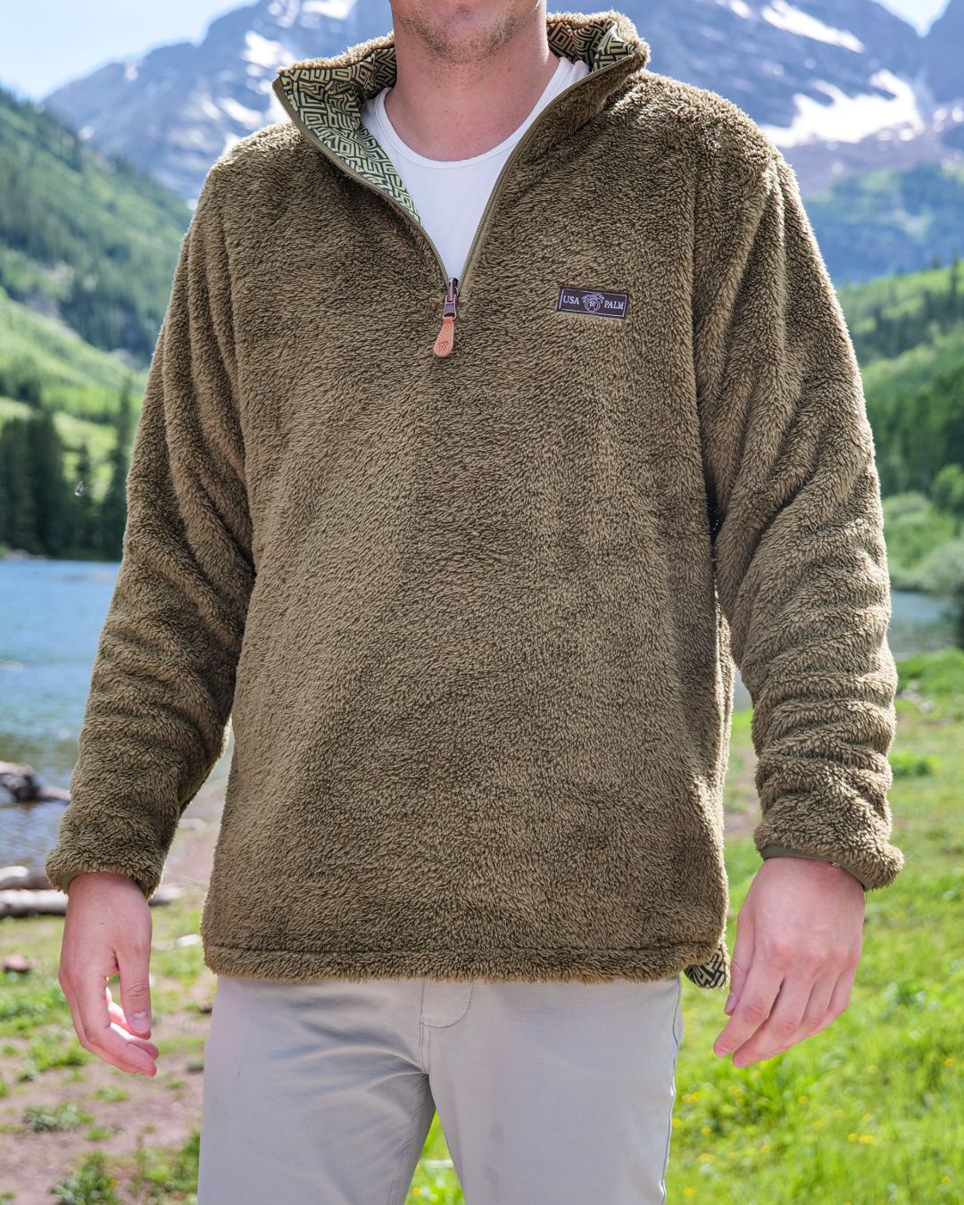 Reversible Light Sherpa 1/4 Zips