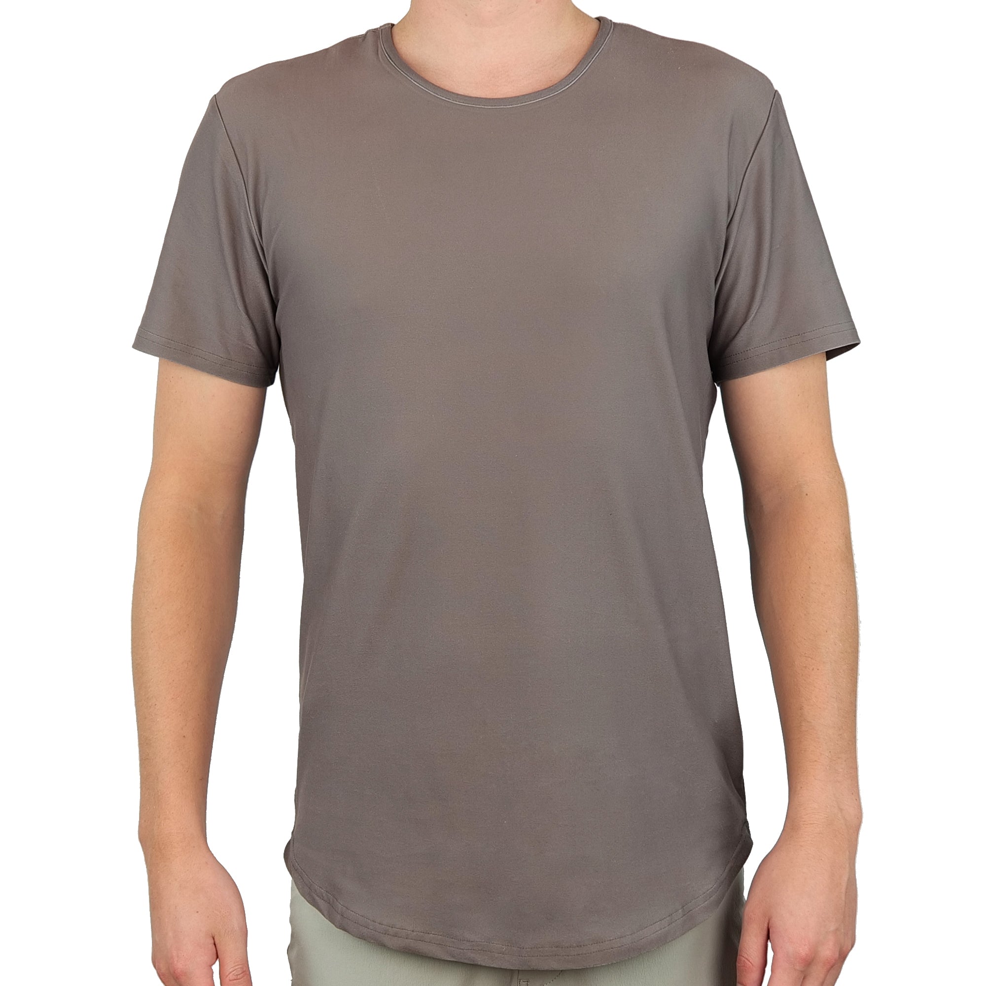 Premium Crew Curve Hem Short Sleeve