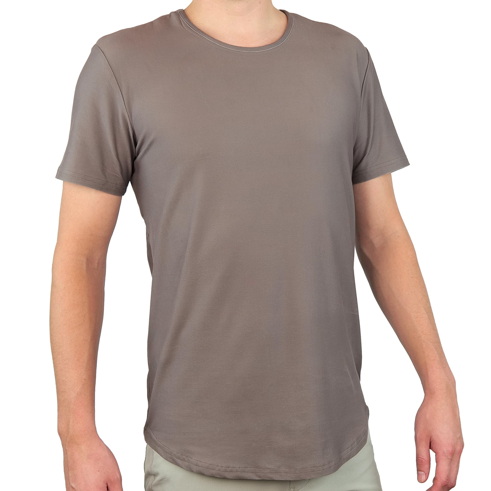 Premium Crew Curve Hem Short Sleeve