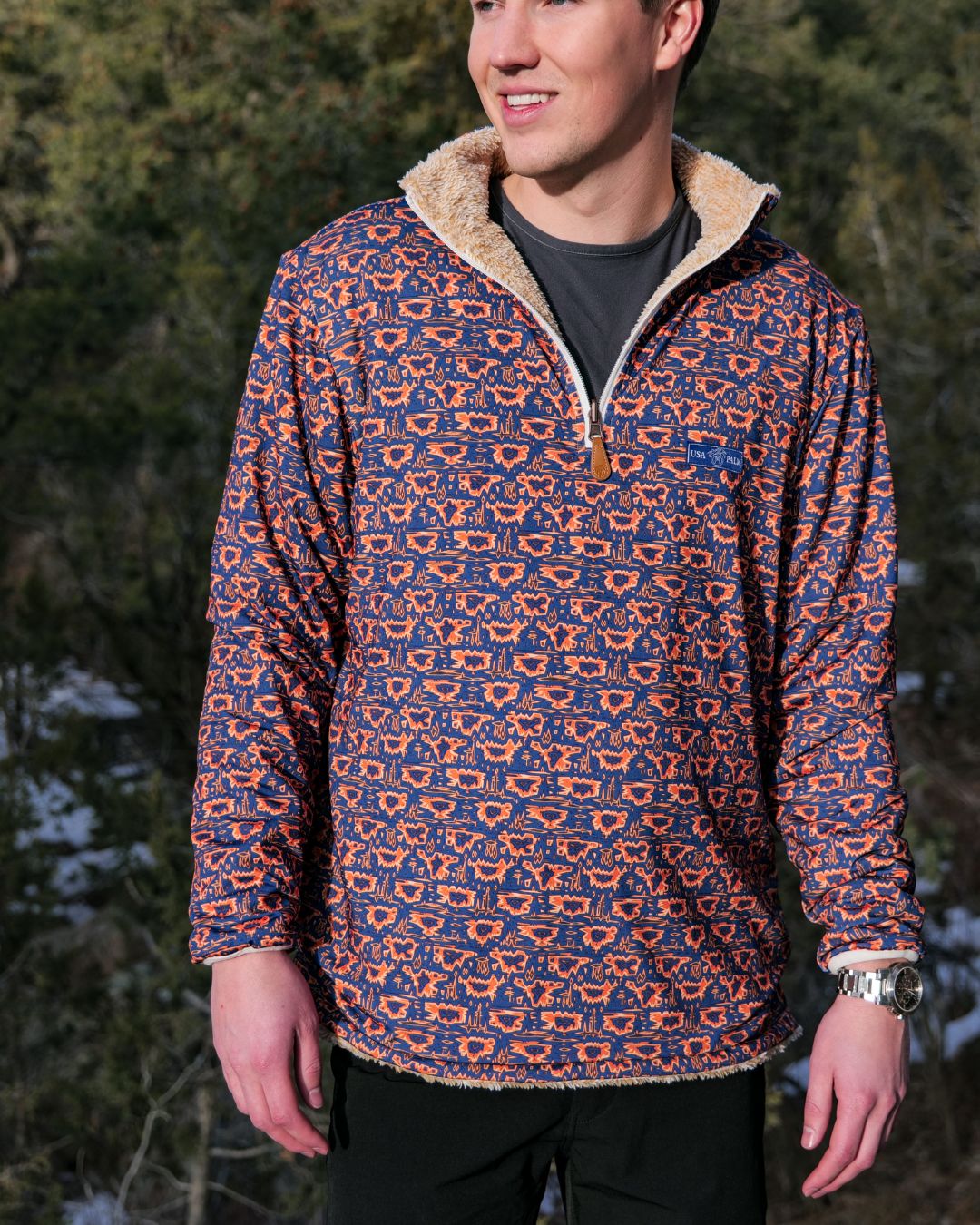 Reversible Light Sherpa 1/4 Zips