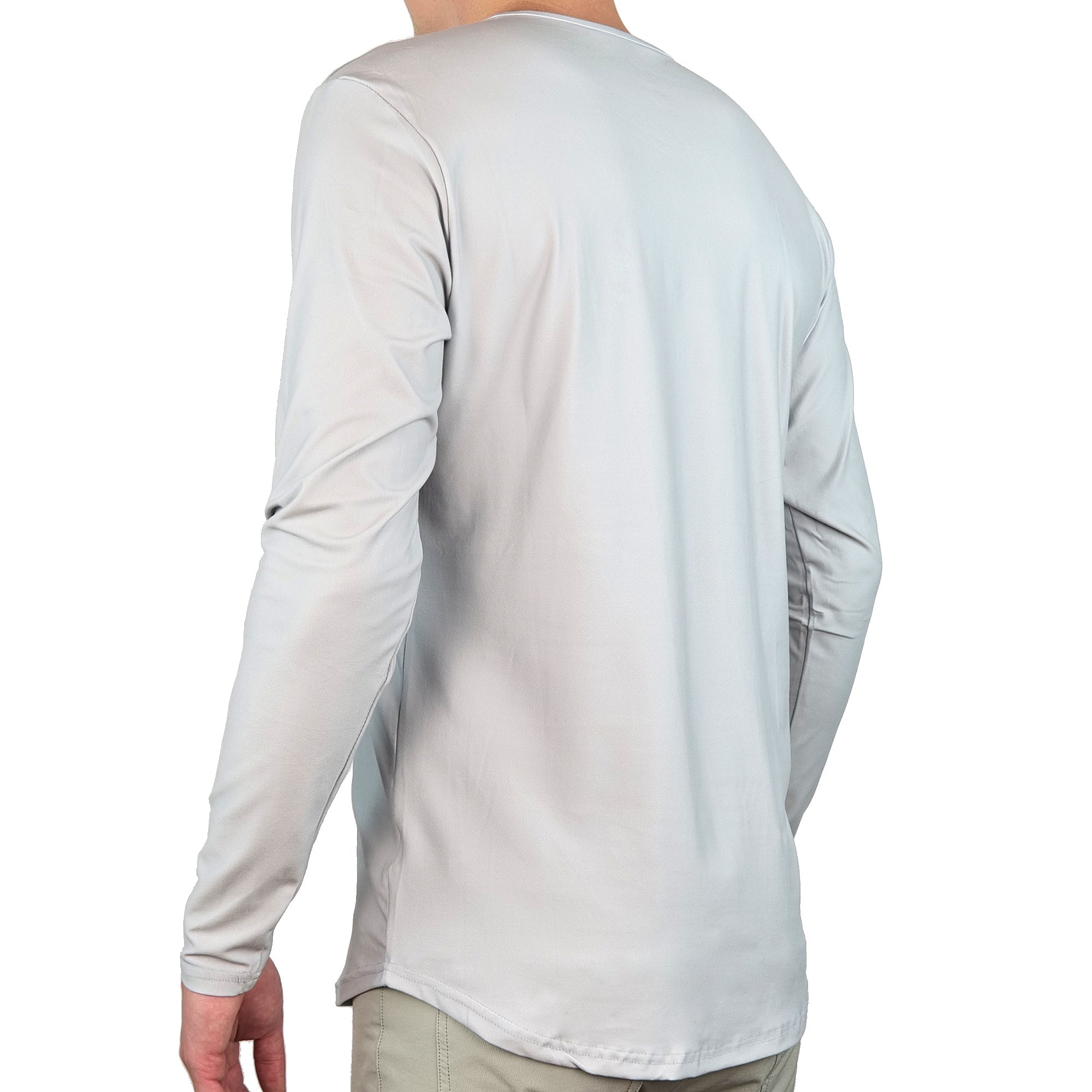 Premium Crew Curve Hem Long Sleeve