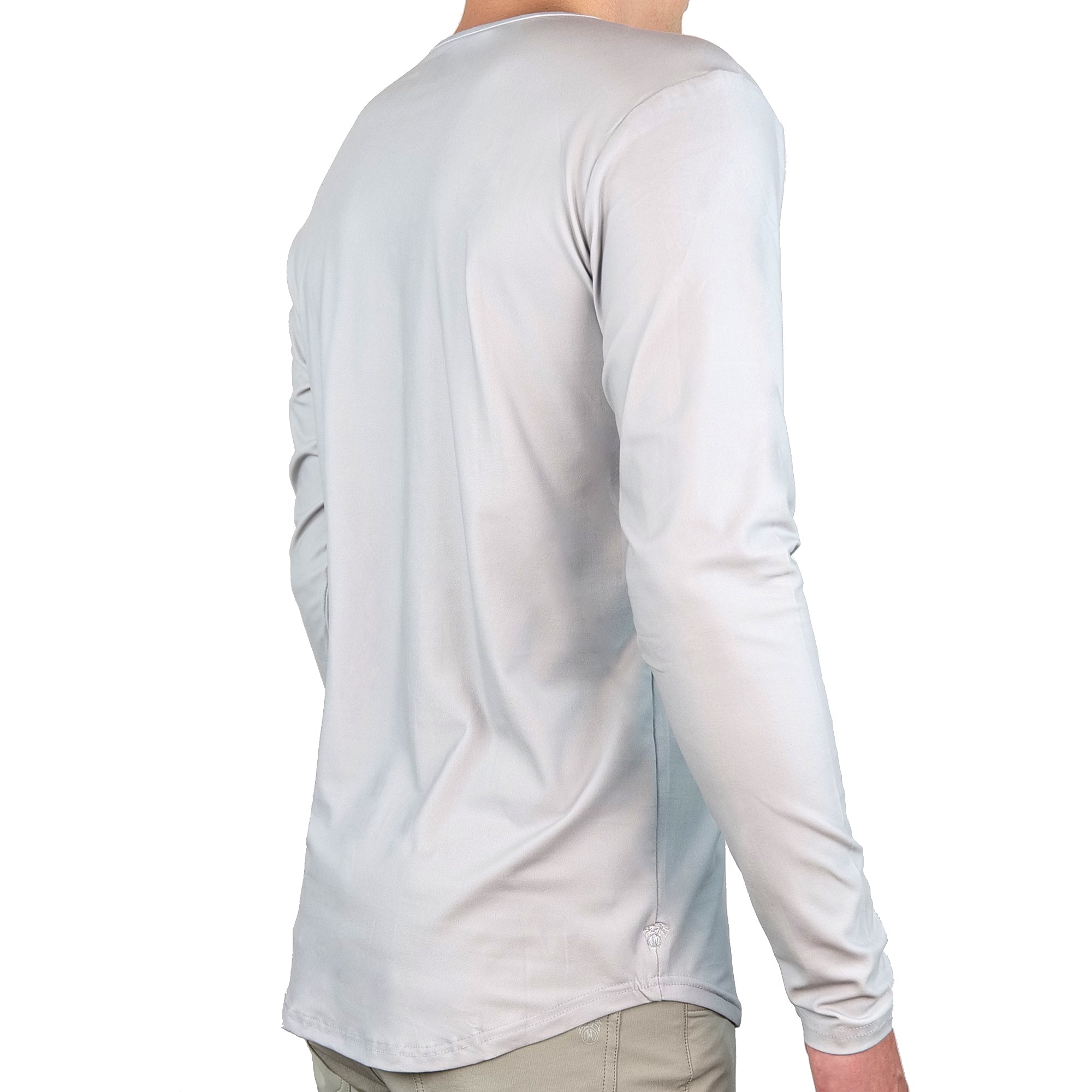 Premium Crew Curve Hem Long Sleeve