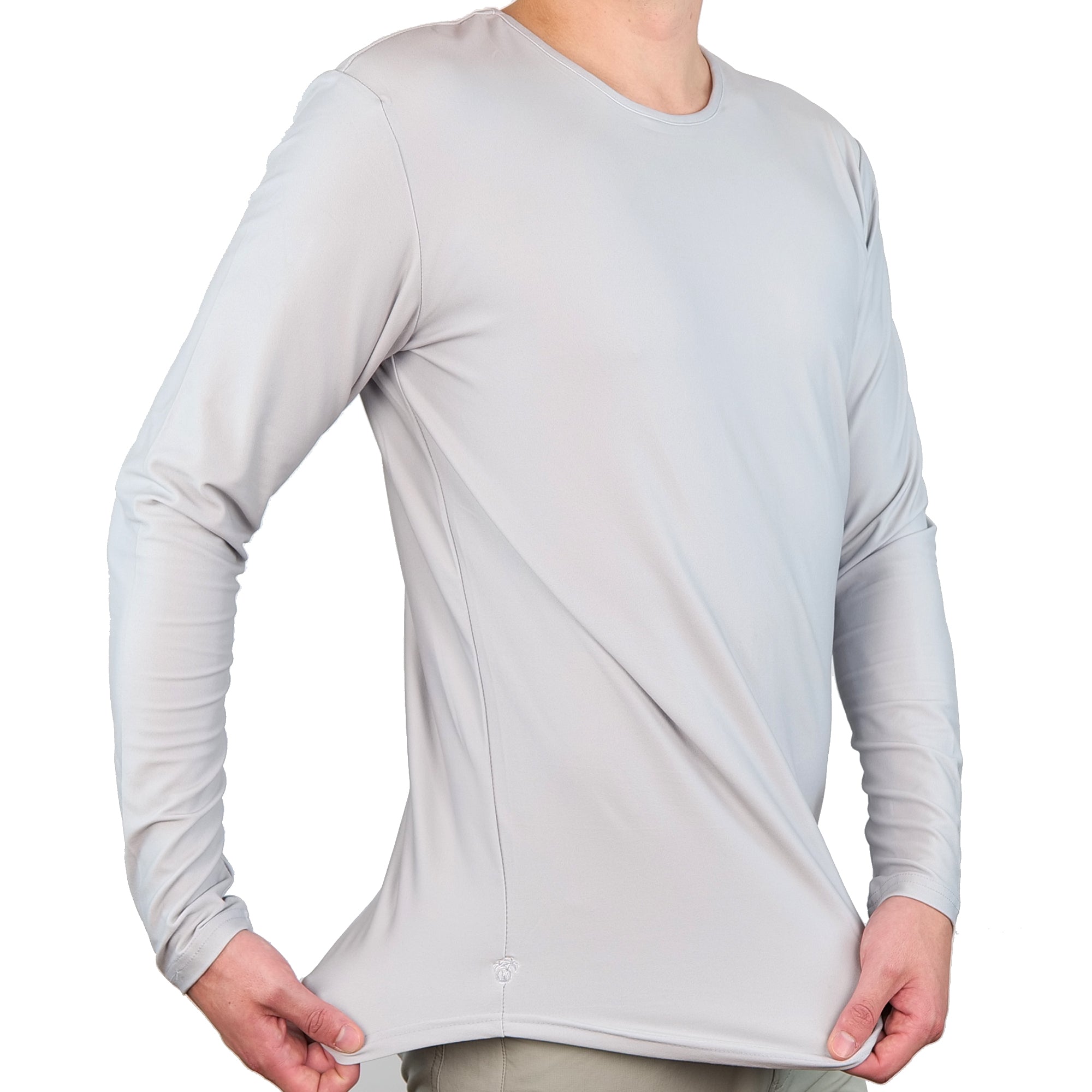 Premium Crew Curve Hem Long Sleeve