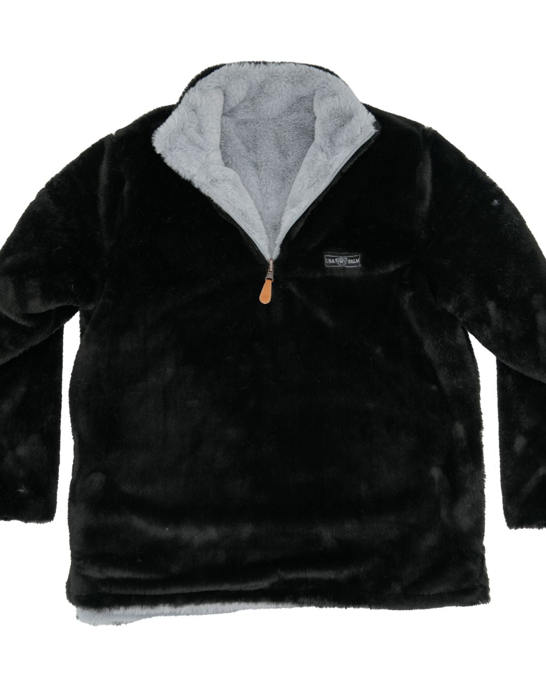 Reversible Double Sherpa 1/4 Zip