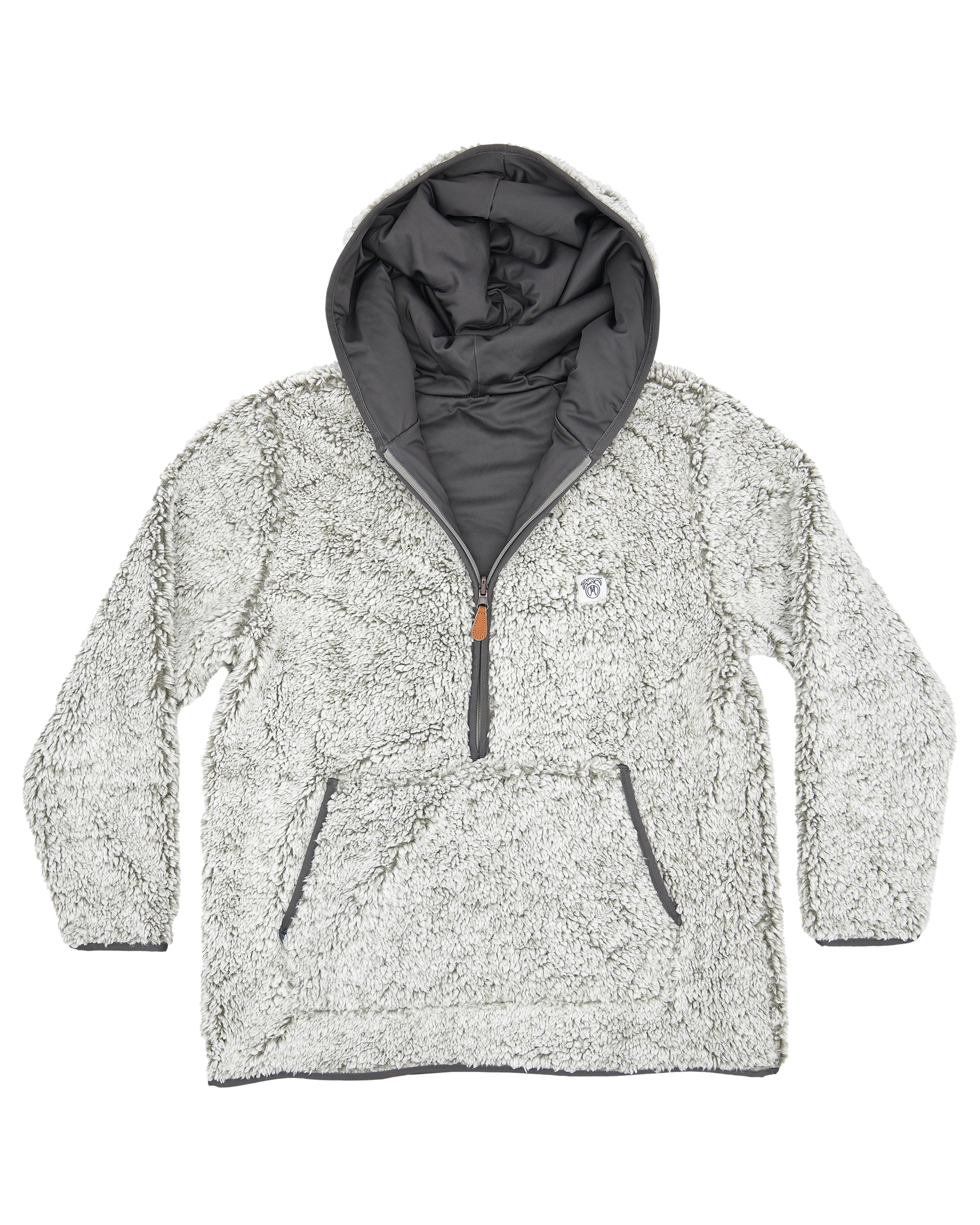 Reversible Sherpa 1/2 Zip Hoodie
