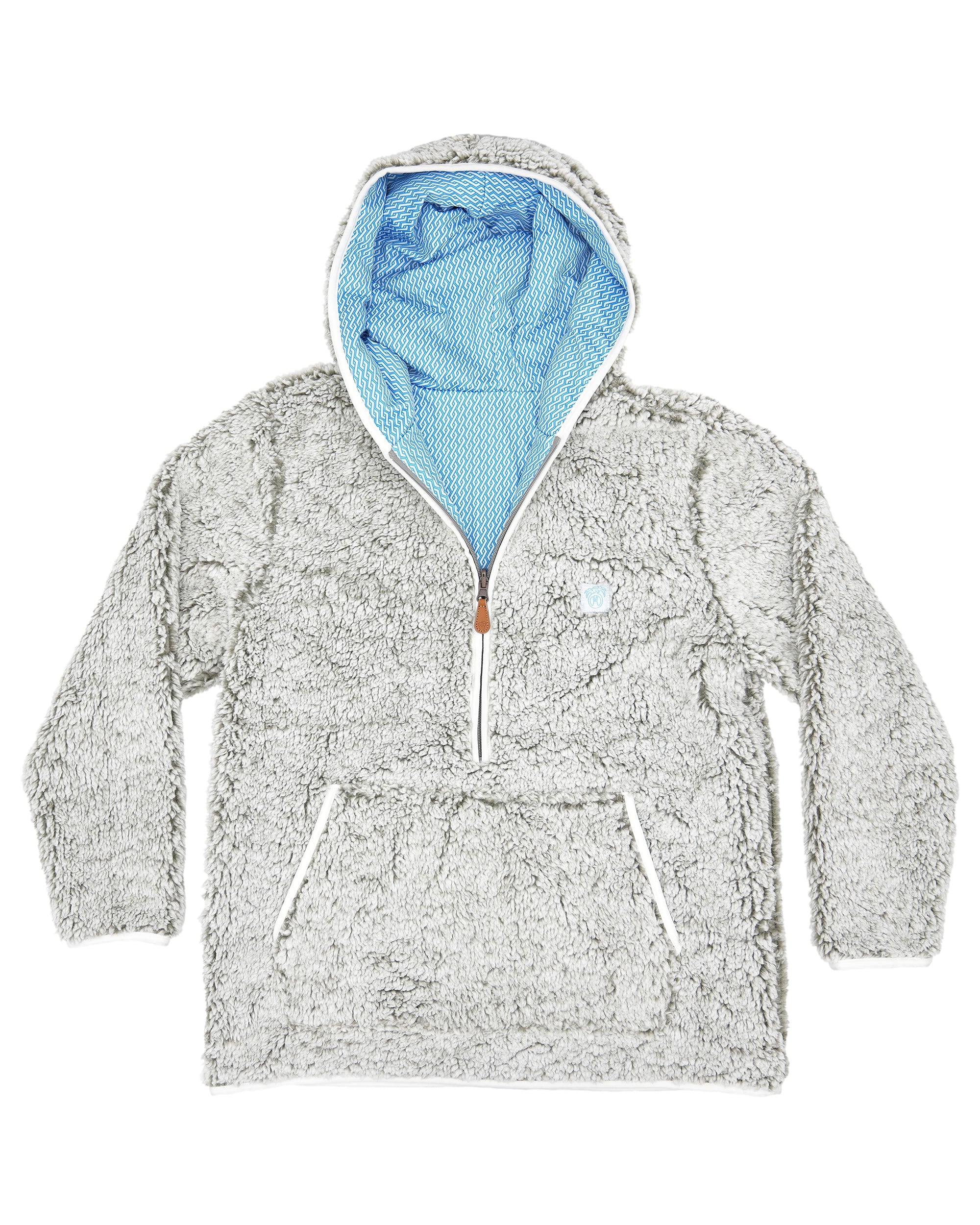 Reversible Sherpa 1/2 Zip Hoodie