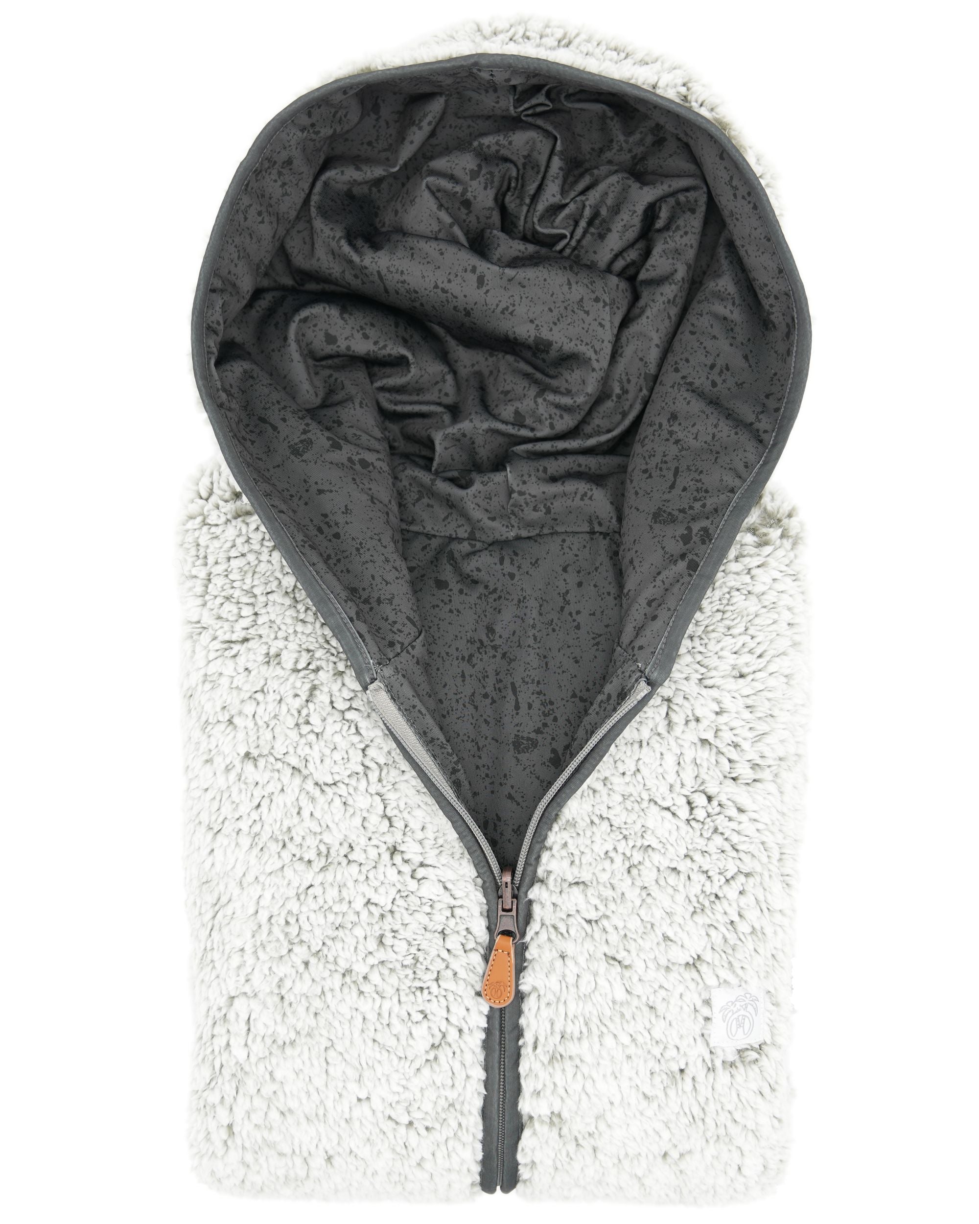 Reversible Sherpa 1/2 Zip Hoodie