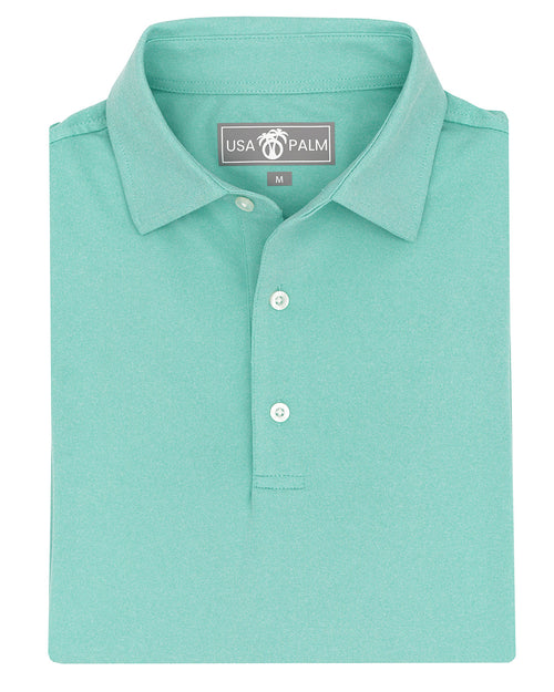 Heathered Polo
