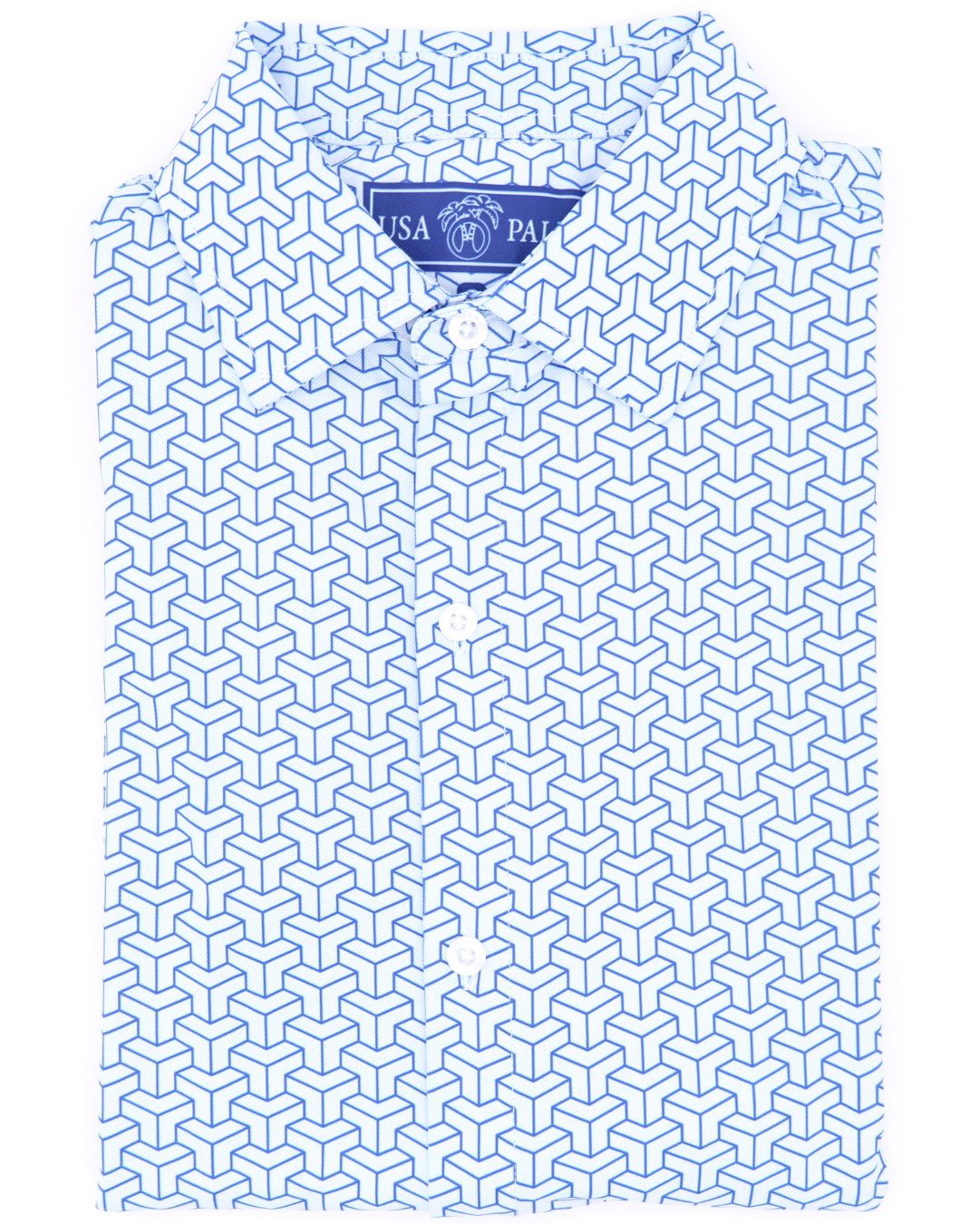 Pique Stretch Button Up Long Sleeves