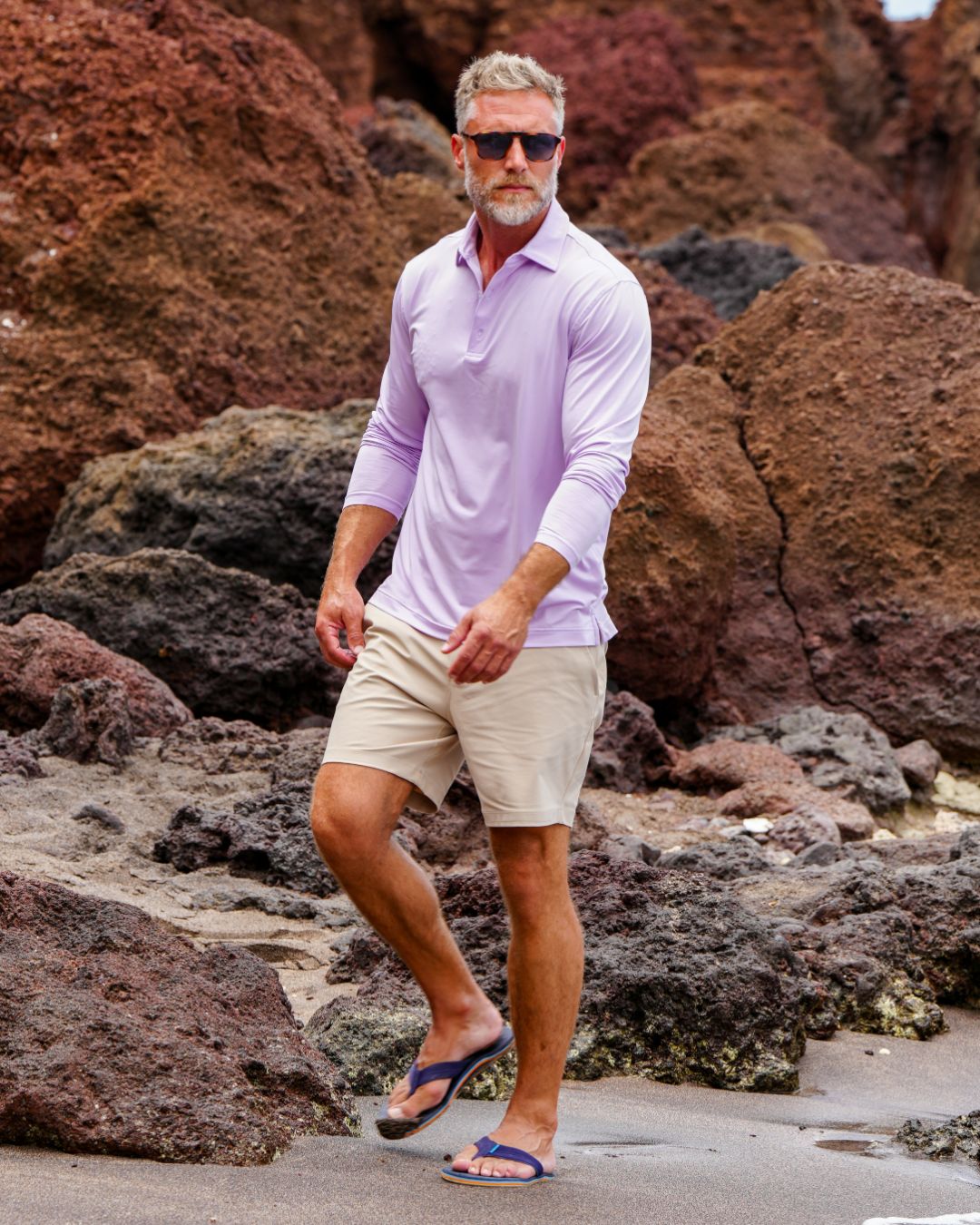 Silky Soft Polo Long Sleeve