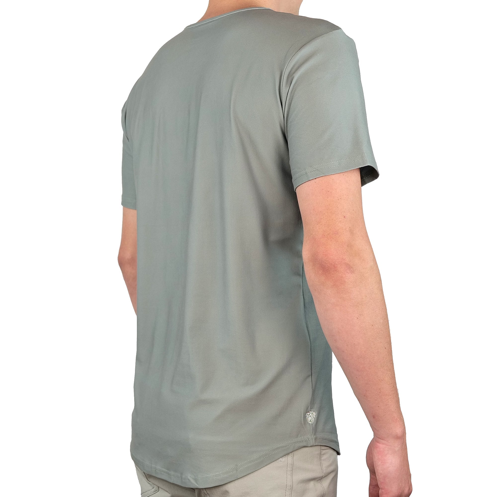 Premium Crew Curve Hem Short Sleeve