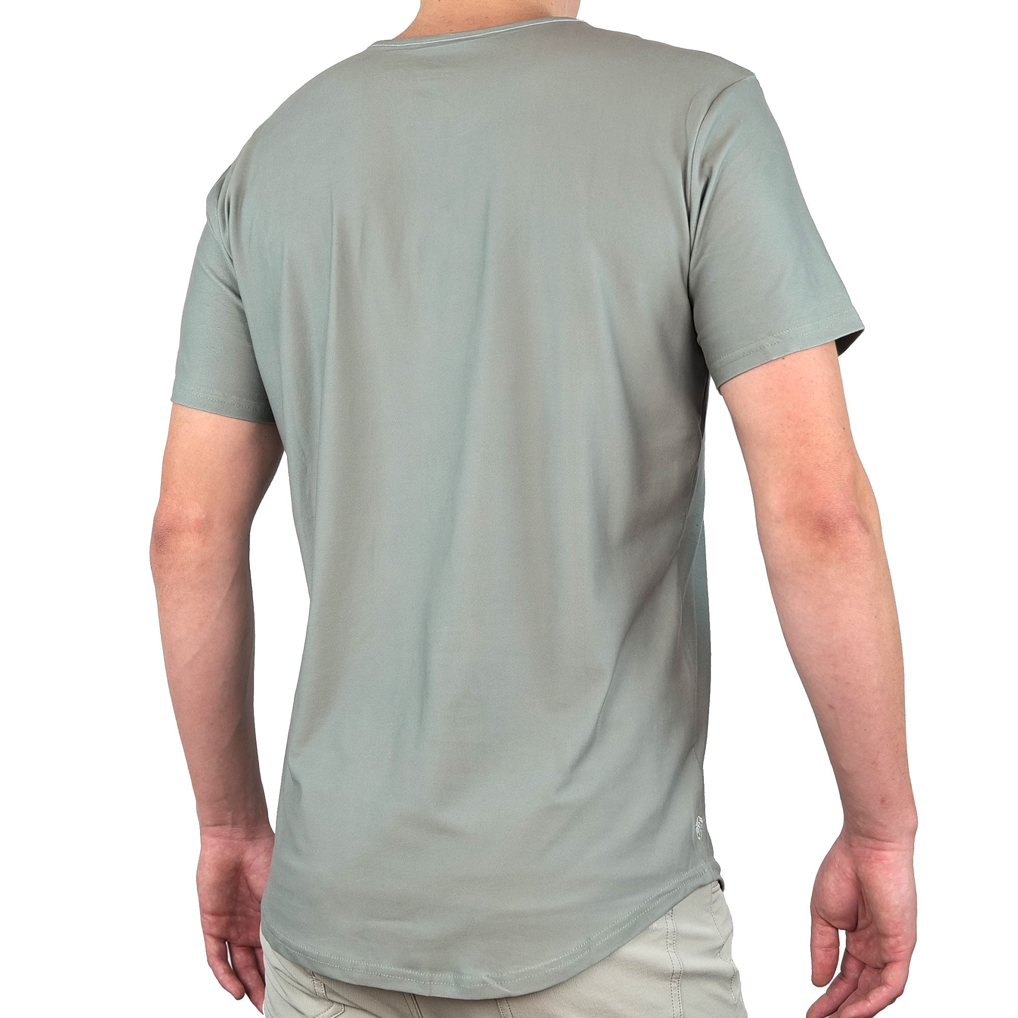 Premium Crew Curve Hem Short Sleeve