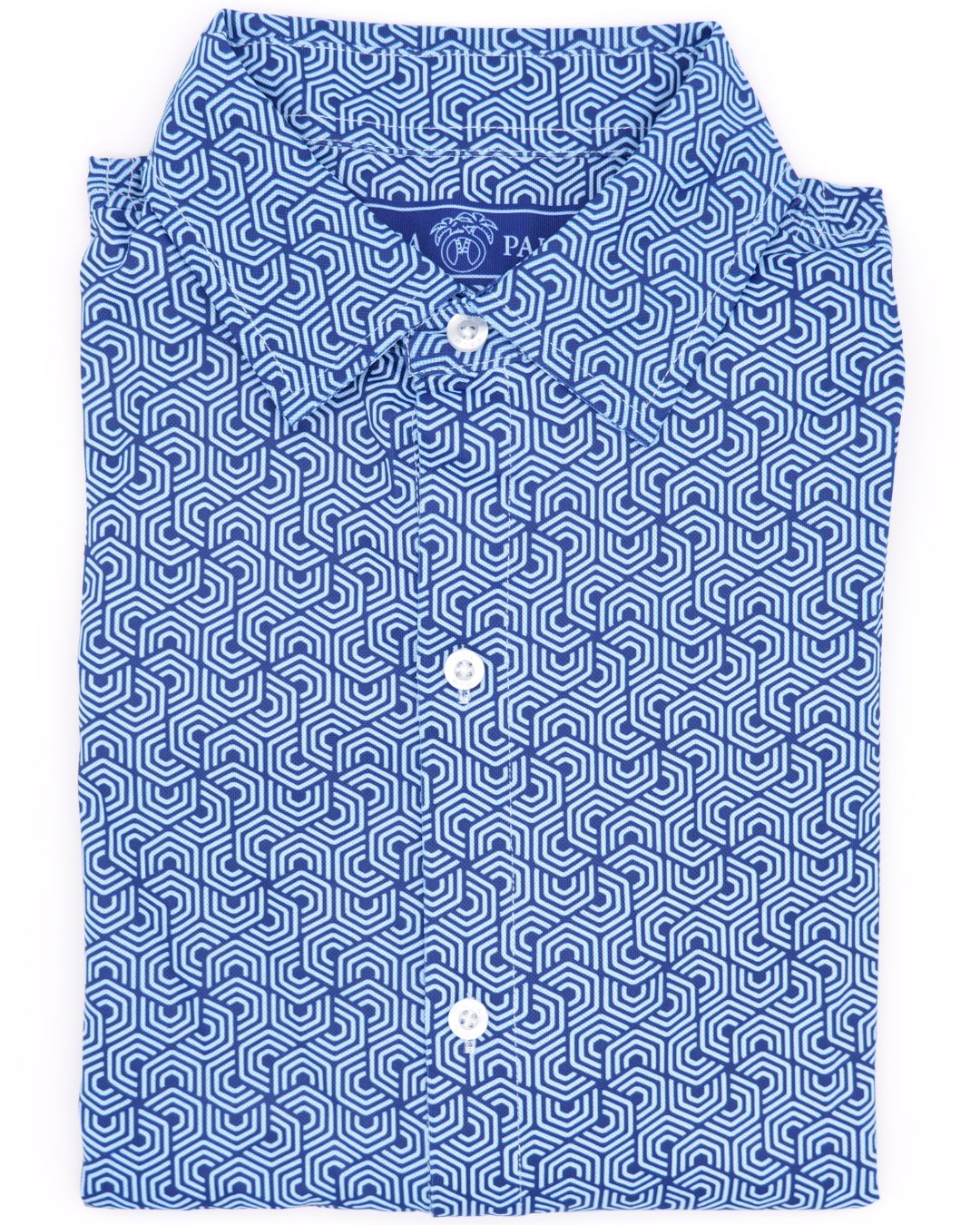 Pique Stretch Button Up Long Sleeves