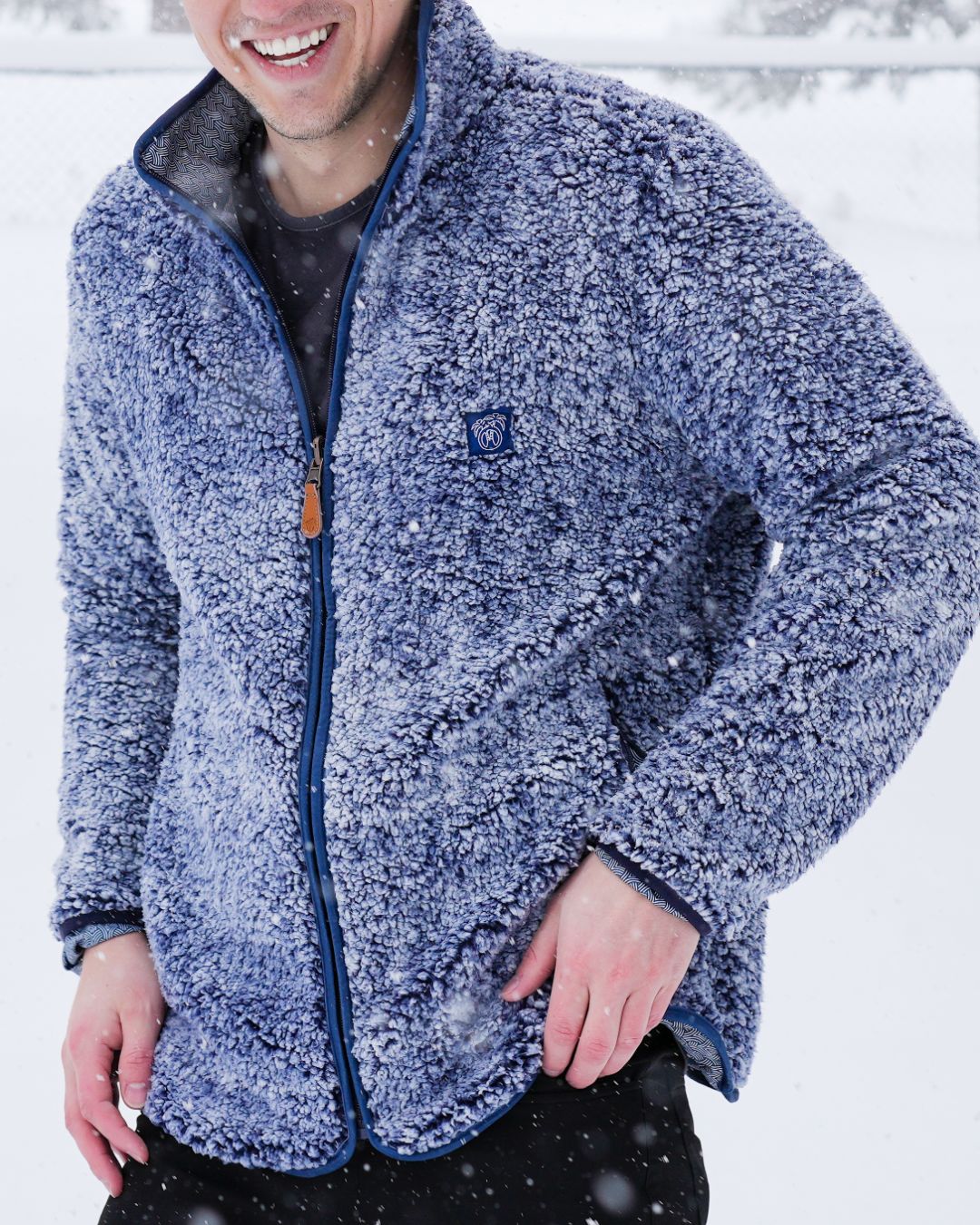 Reversible Sherpa Full Zip