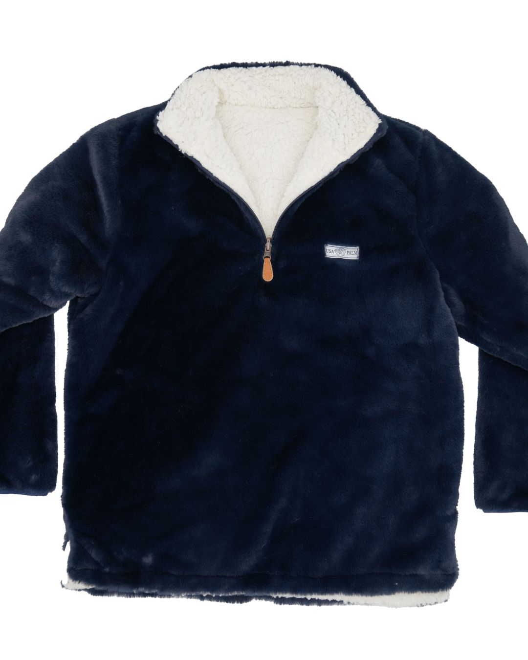 Reversible Double Sherpa 1/4 Zip
