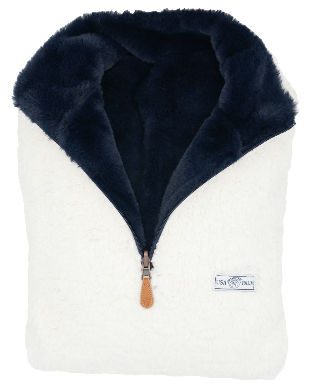 Reversible Double Sherpa 1/4 Zip