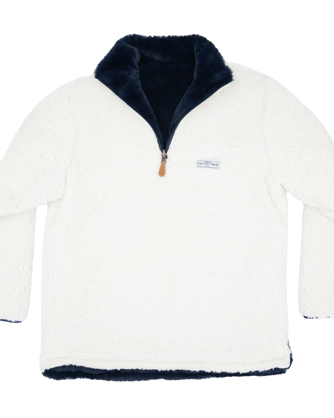 Reversible Double Sherpa 1/4 Zip