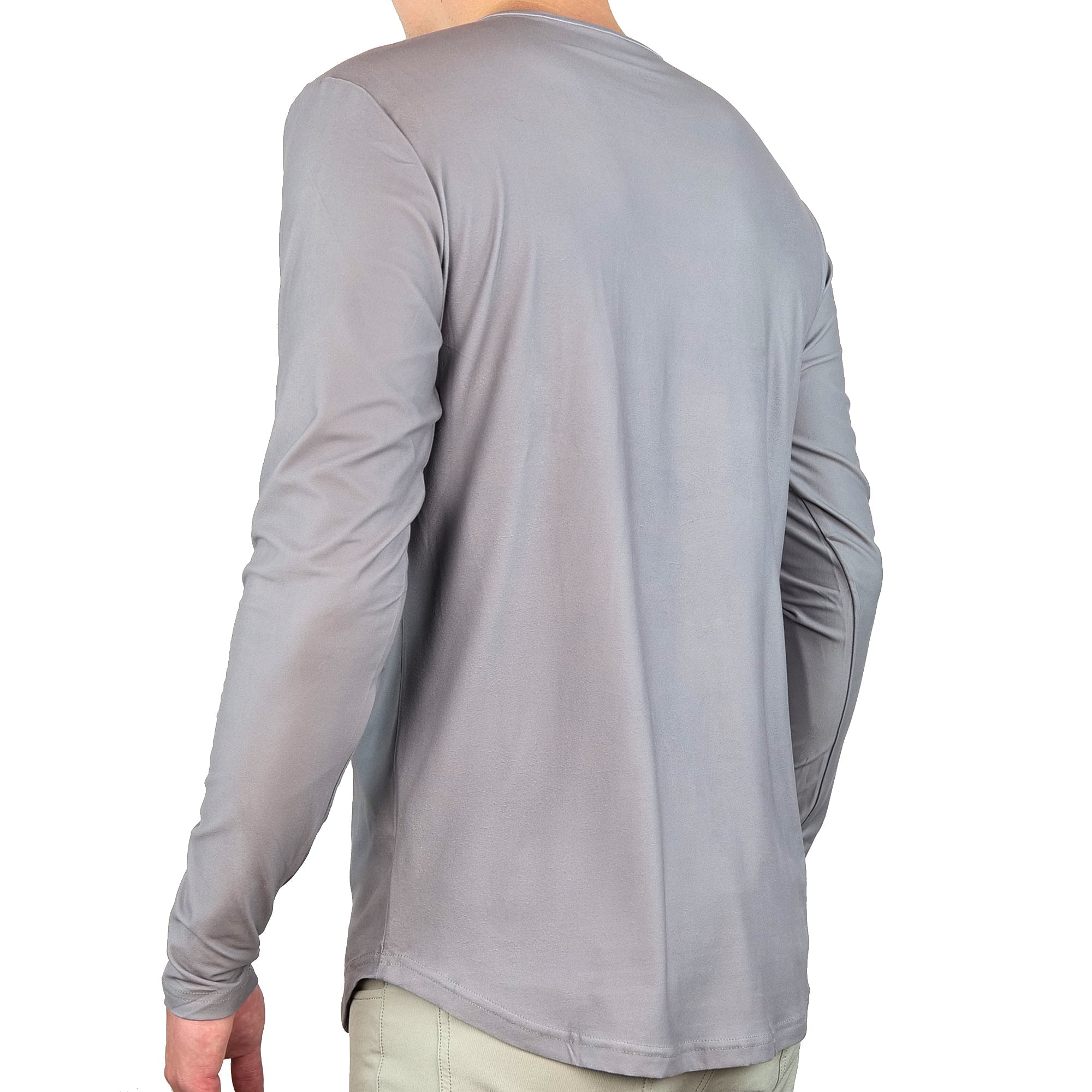 Premium Crew Curve Hem Long Sleeve