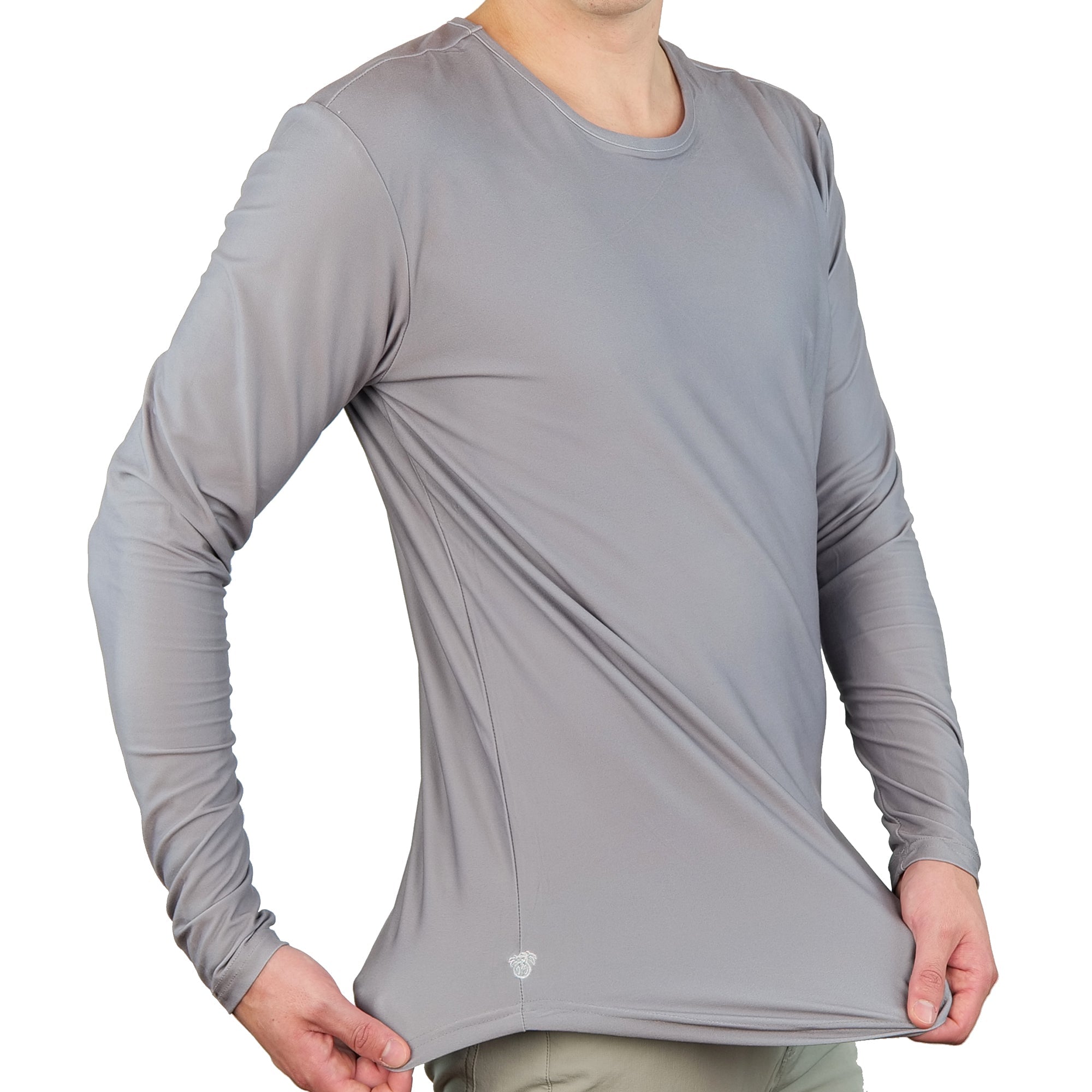 Premium Crew Curve Hem Long Sleeve